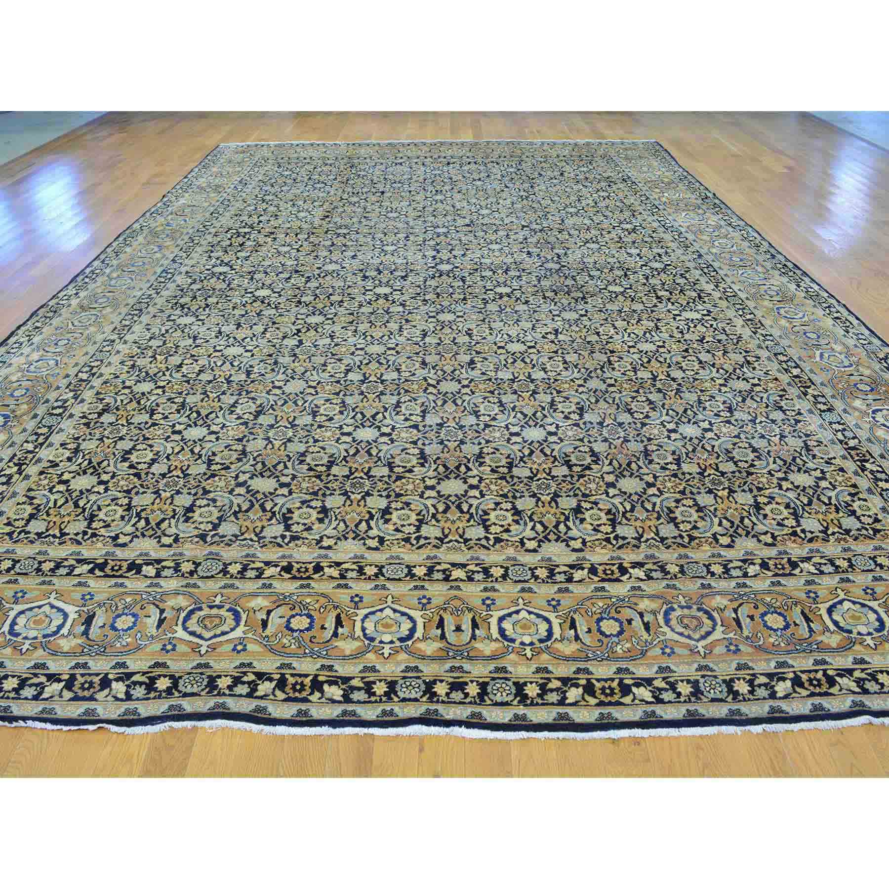 Antique-Hand-Knotted-Rug-132130