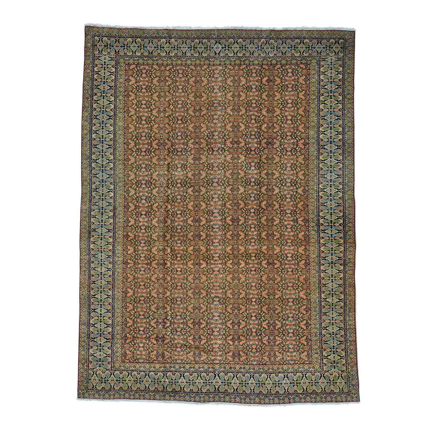 Antique-Hand-Knotted-Rug-135910