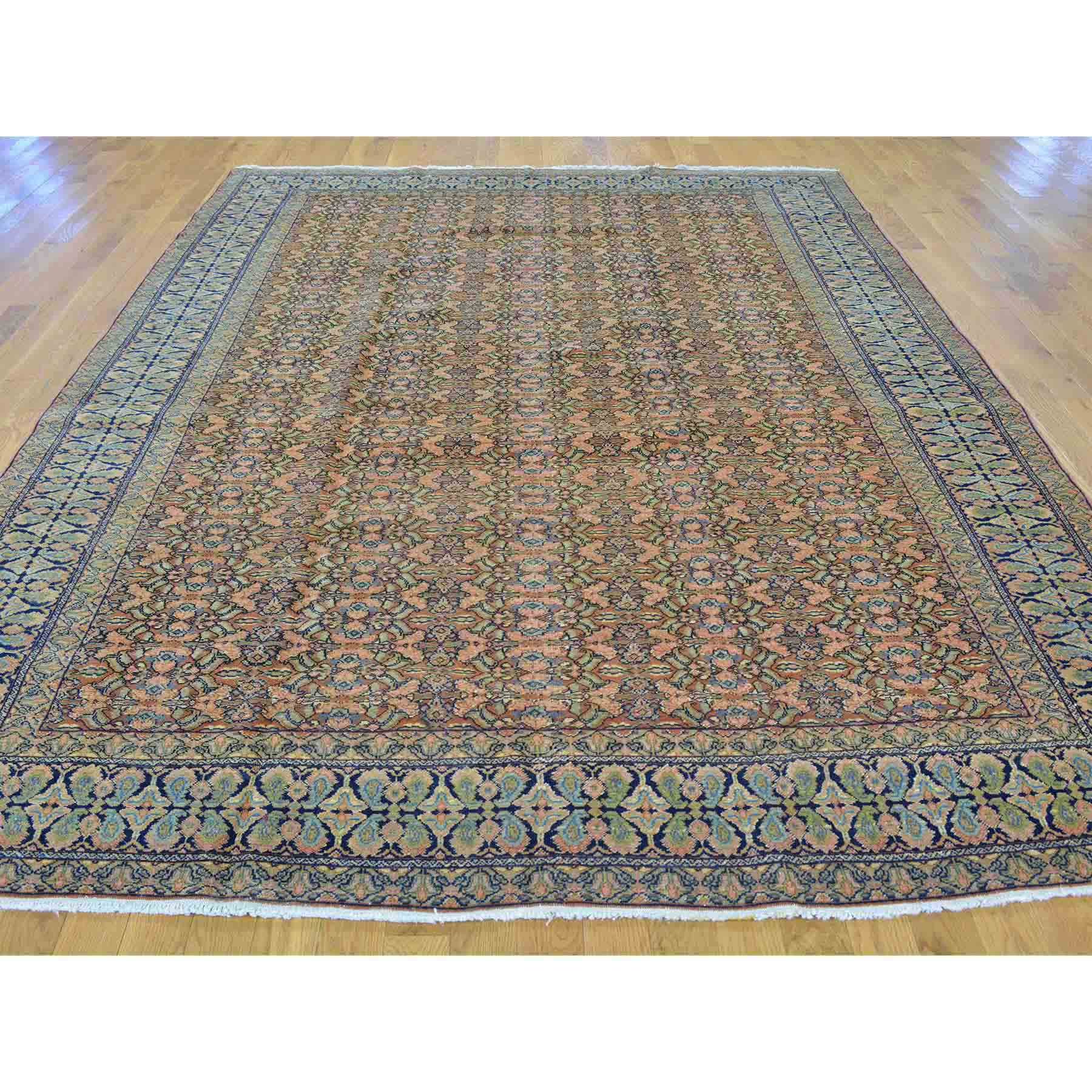 Antique-Hand-Knotted-Rug-135910
