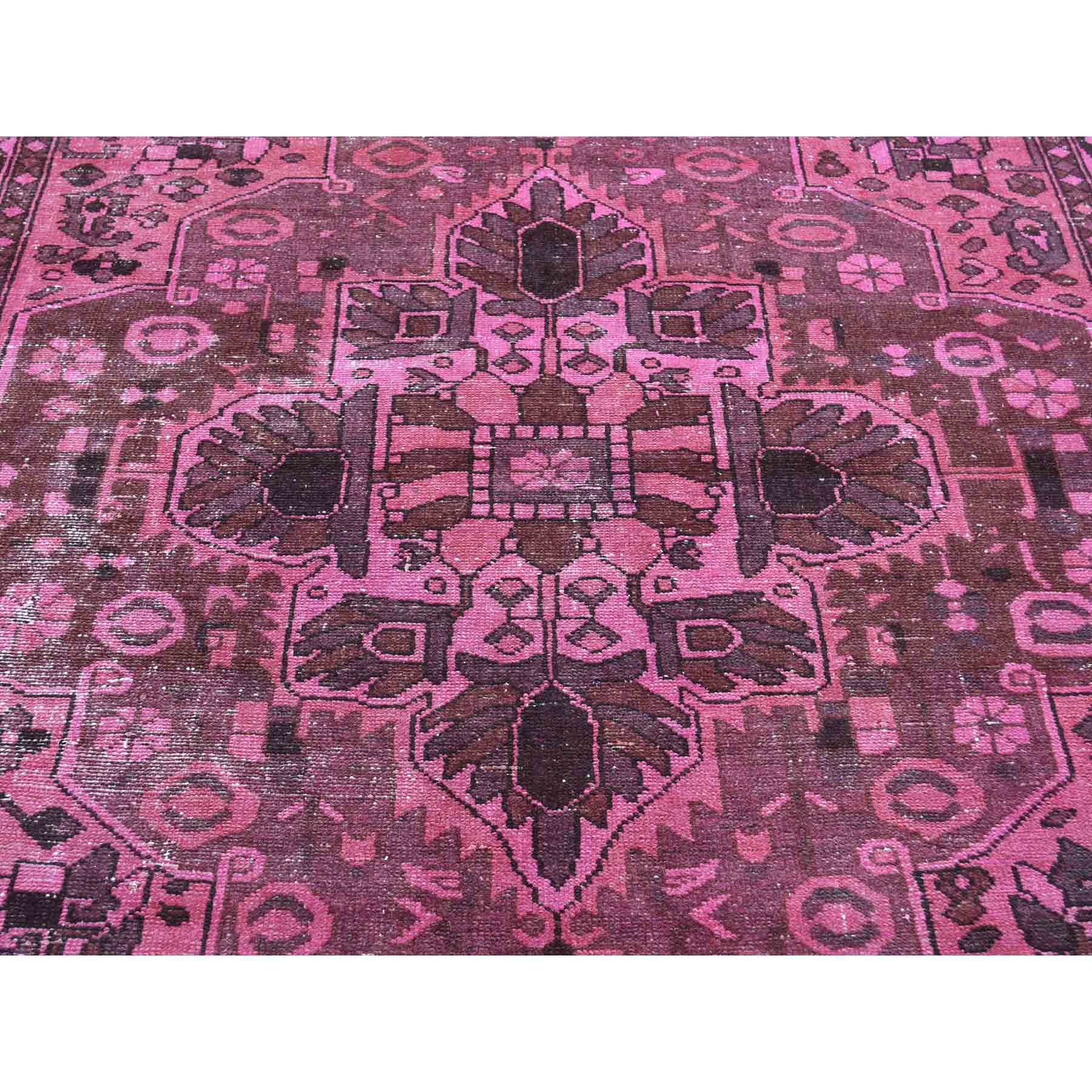 Overdyed-Vintage-Hand-Knotted-Rug-153555
