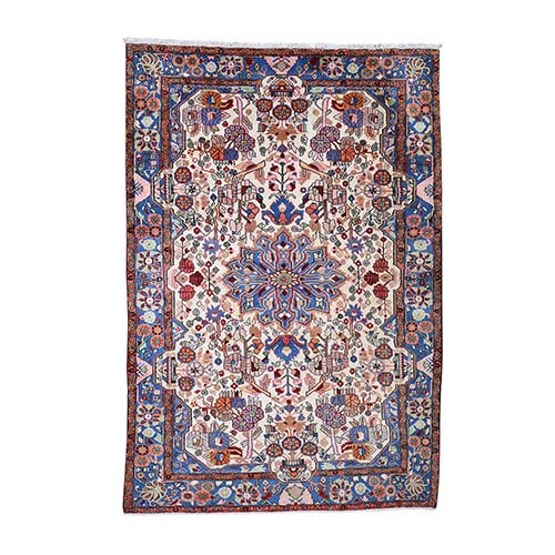 New Persian Nahavand Hand-Knotted Oriental 
