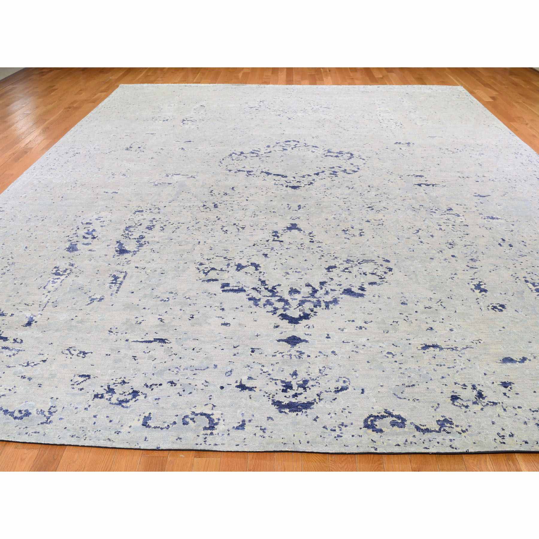 Transitional-Hand-Knotted-Rug-234620