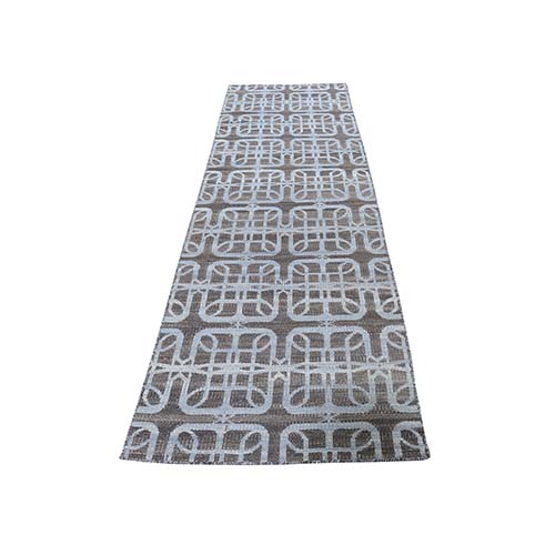 Pure Wool Reversible Kilim Flat Weave Hand-Woven Runner Oriental Rug 