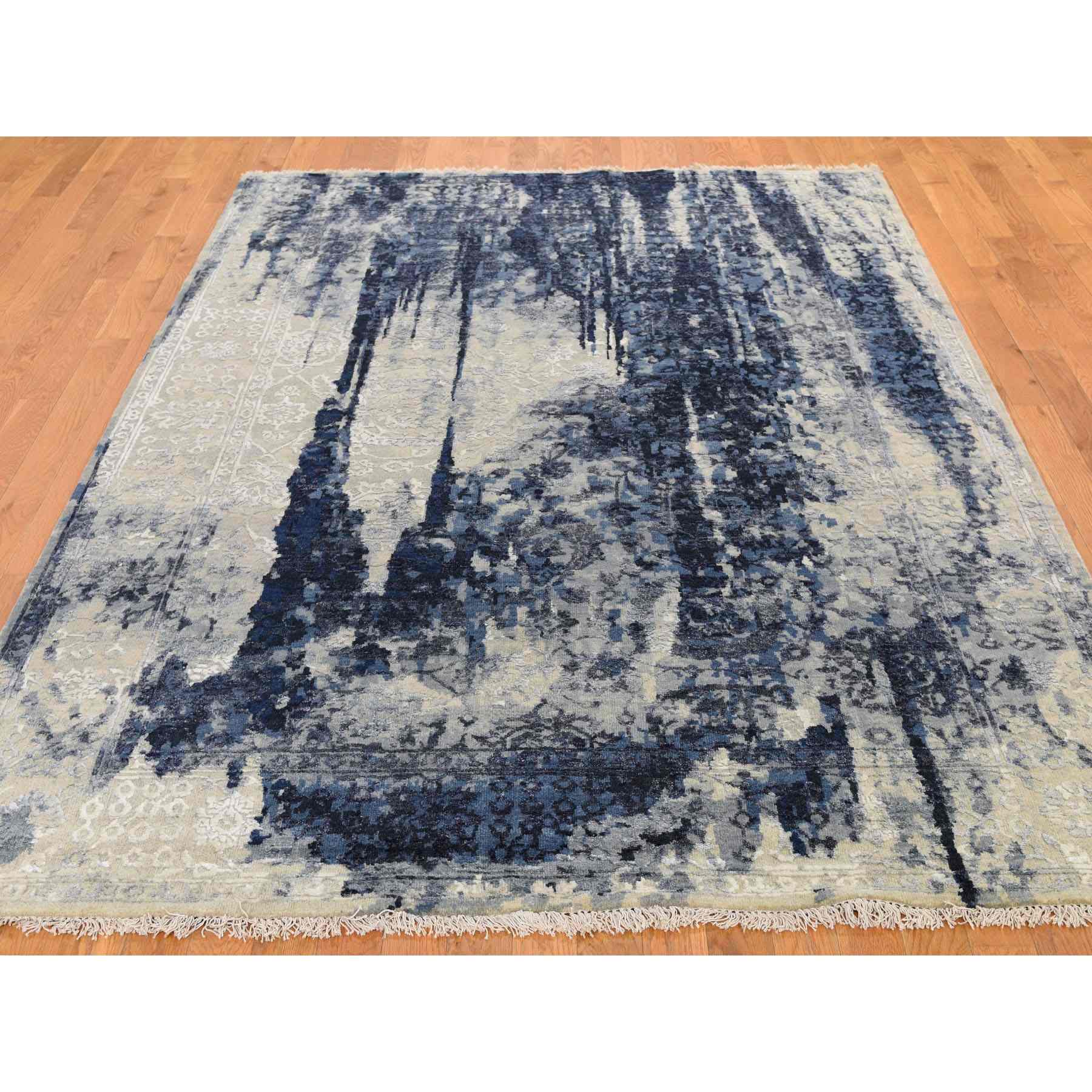 Transitional-Hand-Knotted-Rug-237595