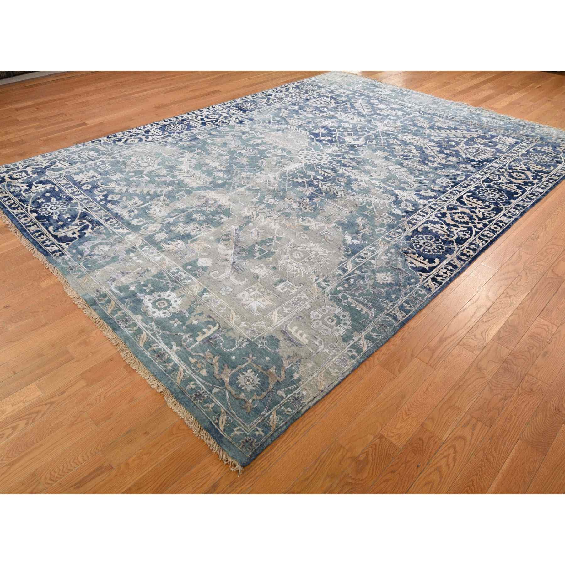 Transitional-Hand-Knotted-Rug-241175