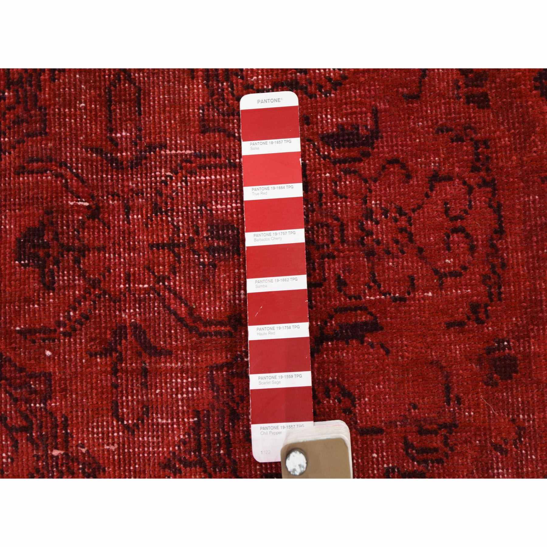 Overdyed-Vintage-Hand-Knotted-Rug-243155