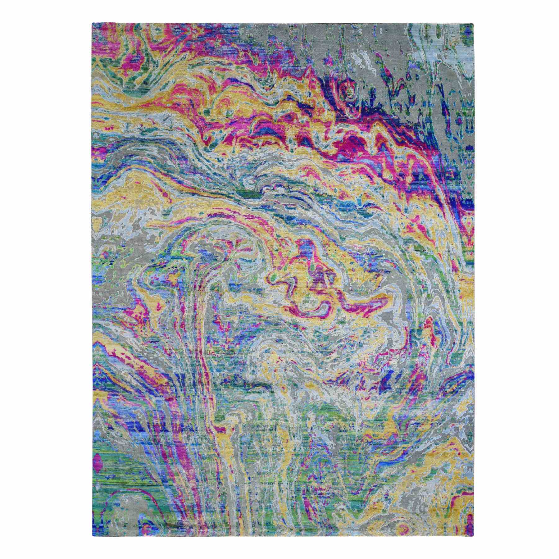 Transitional-Hand-Knotted-Rug-295695
