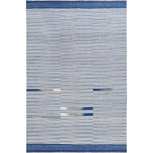 Hand Woven Flat Weave Kilim Organic Nomadic Stripe Design Wool Reversible Oriental Rug Hand Woven Flat Weave Kilim Organic Nomadic Stripe Design Wool Reversible Oriental Rug