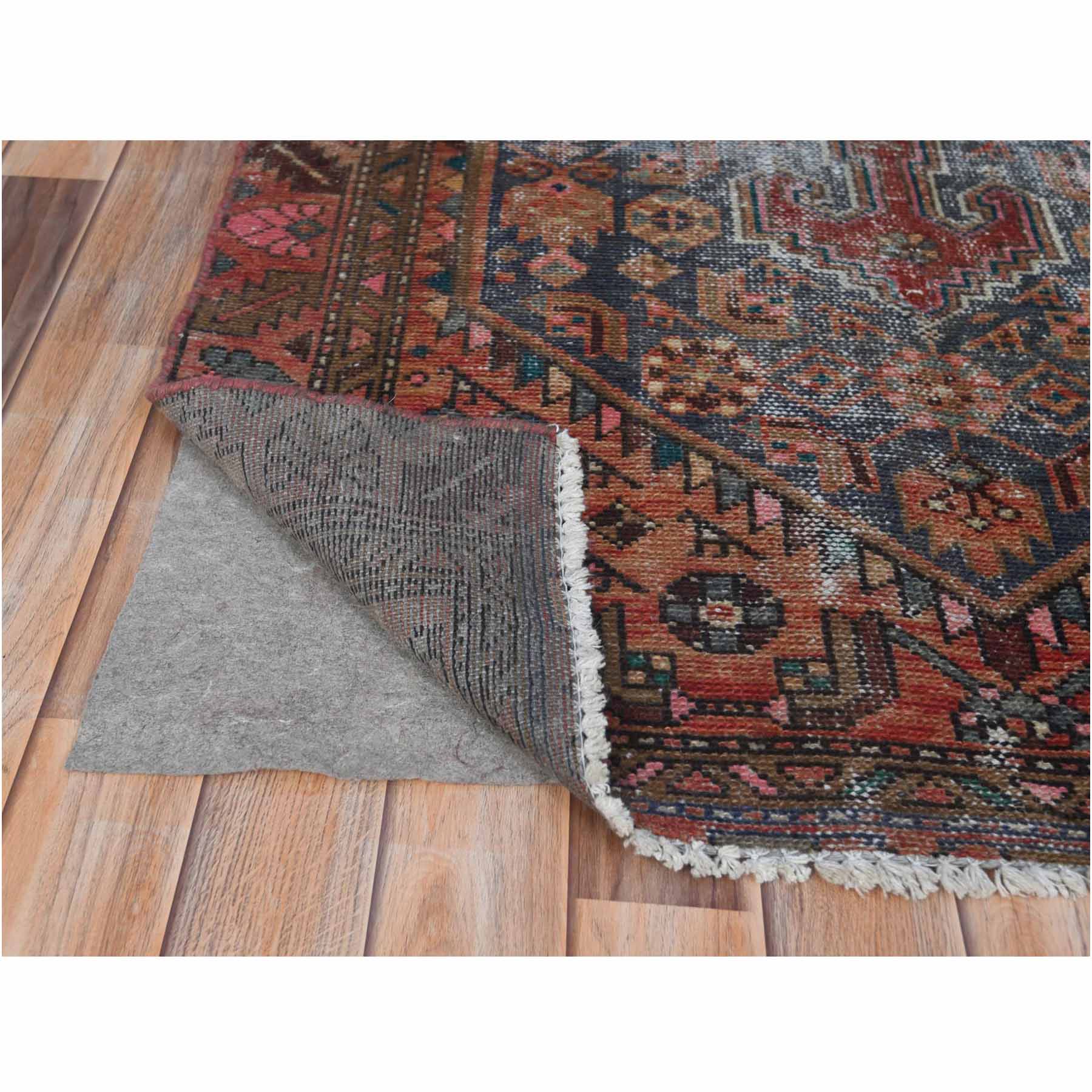 Overdyed-Vintage-Hand-Knotted-Rug-309475
