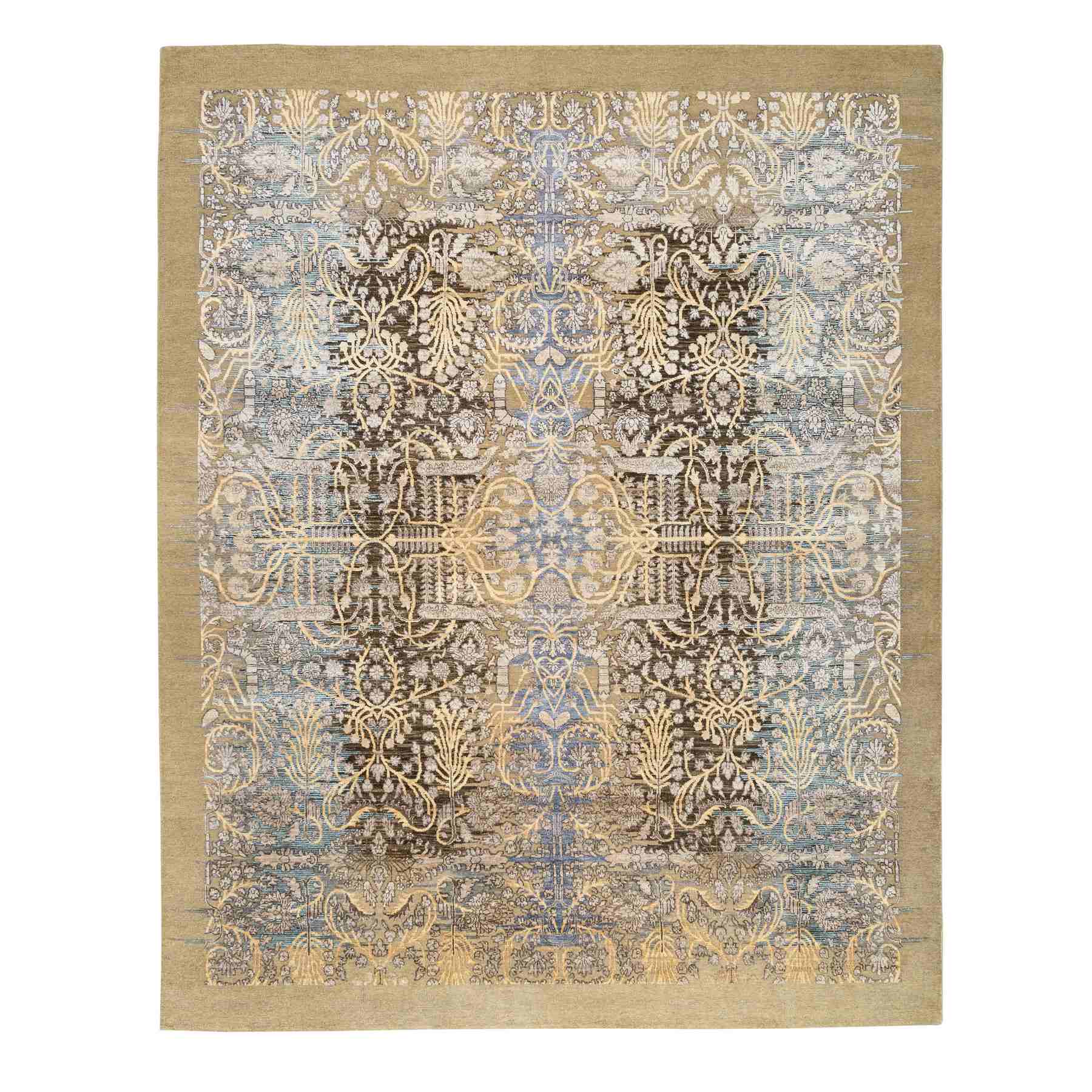 Transitional-Hand-Knotted-Rug-318390