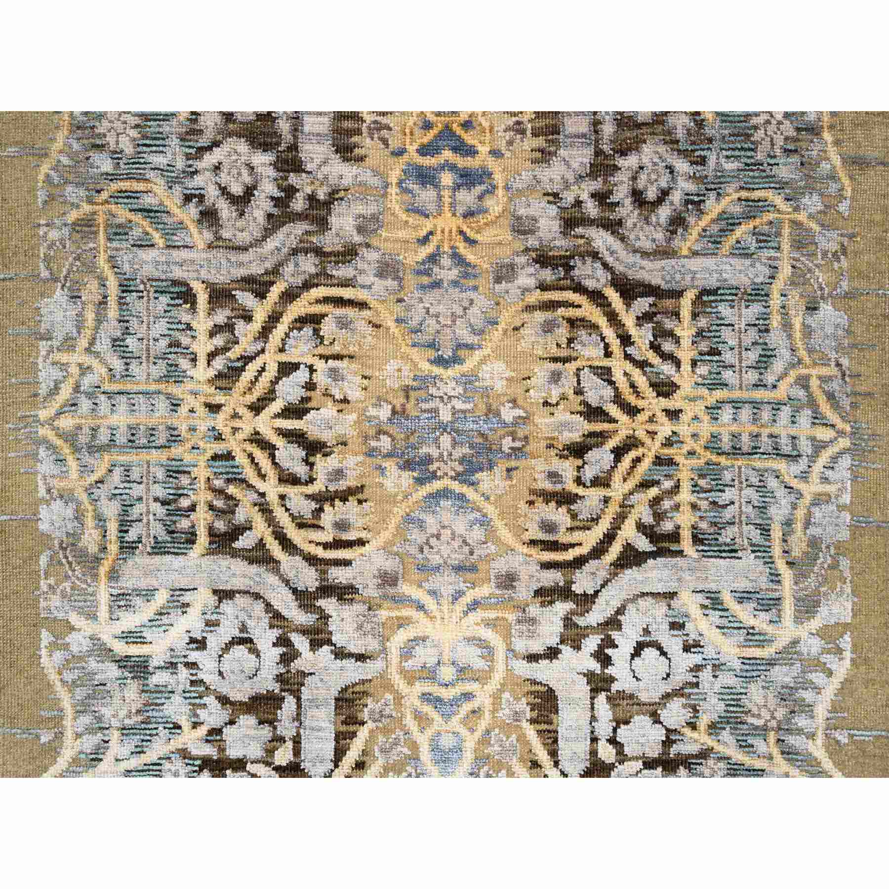 Transitional-Hand-Knotted-Rug-318595