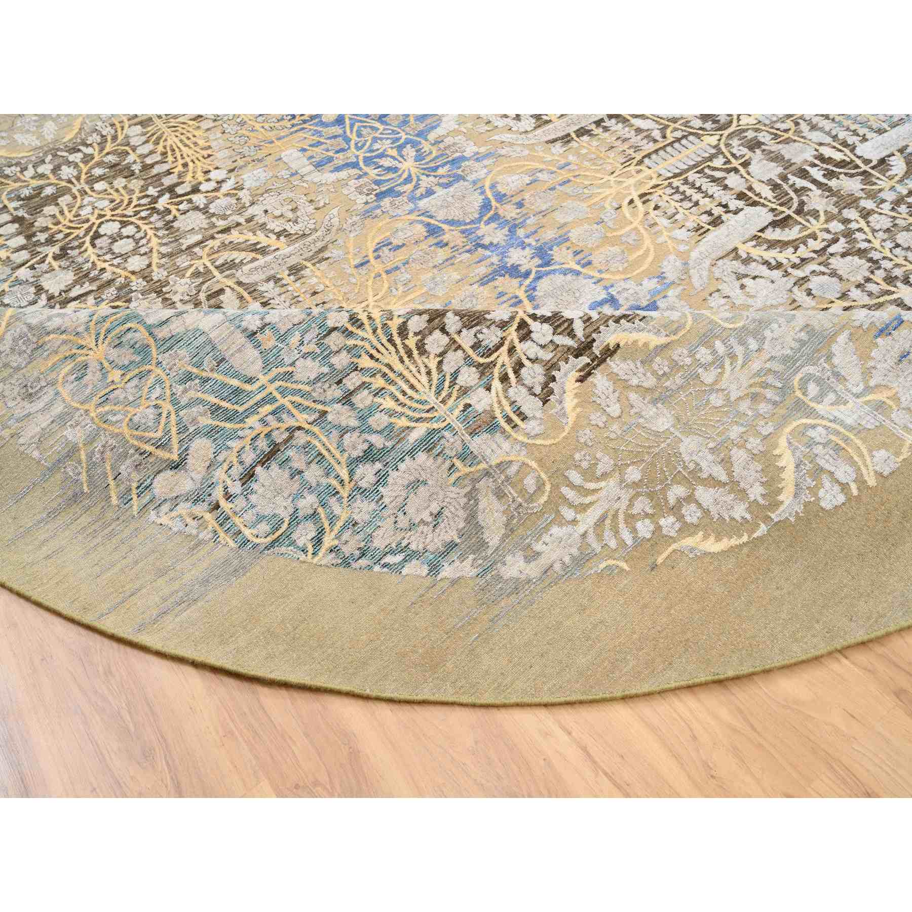 Transitional-Hand-Knotted-Rug-322190