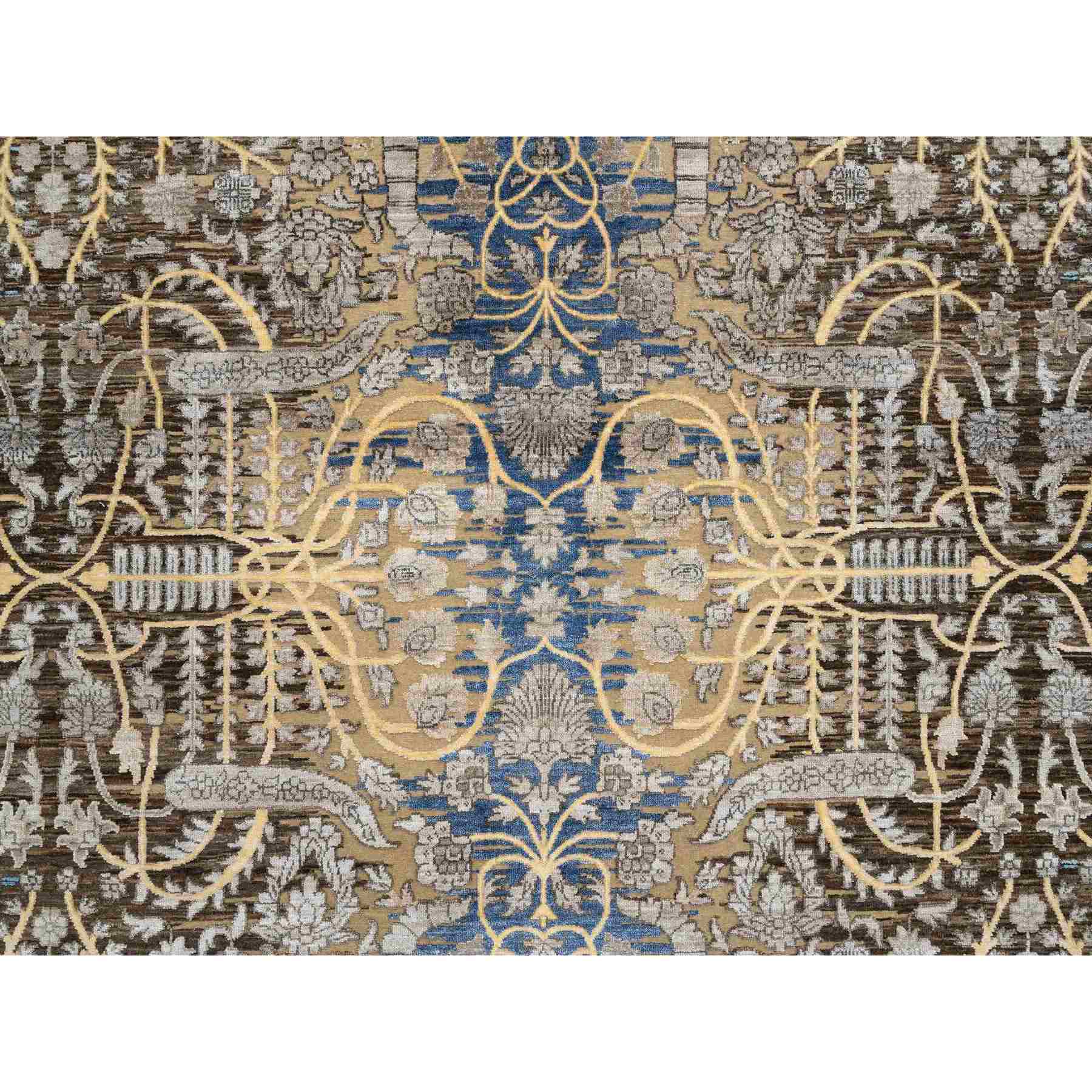Transitional-Hand-Knotted-Rug-322200