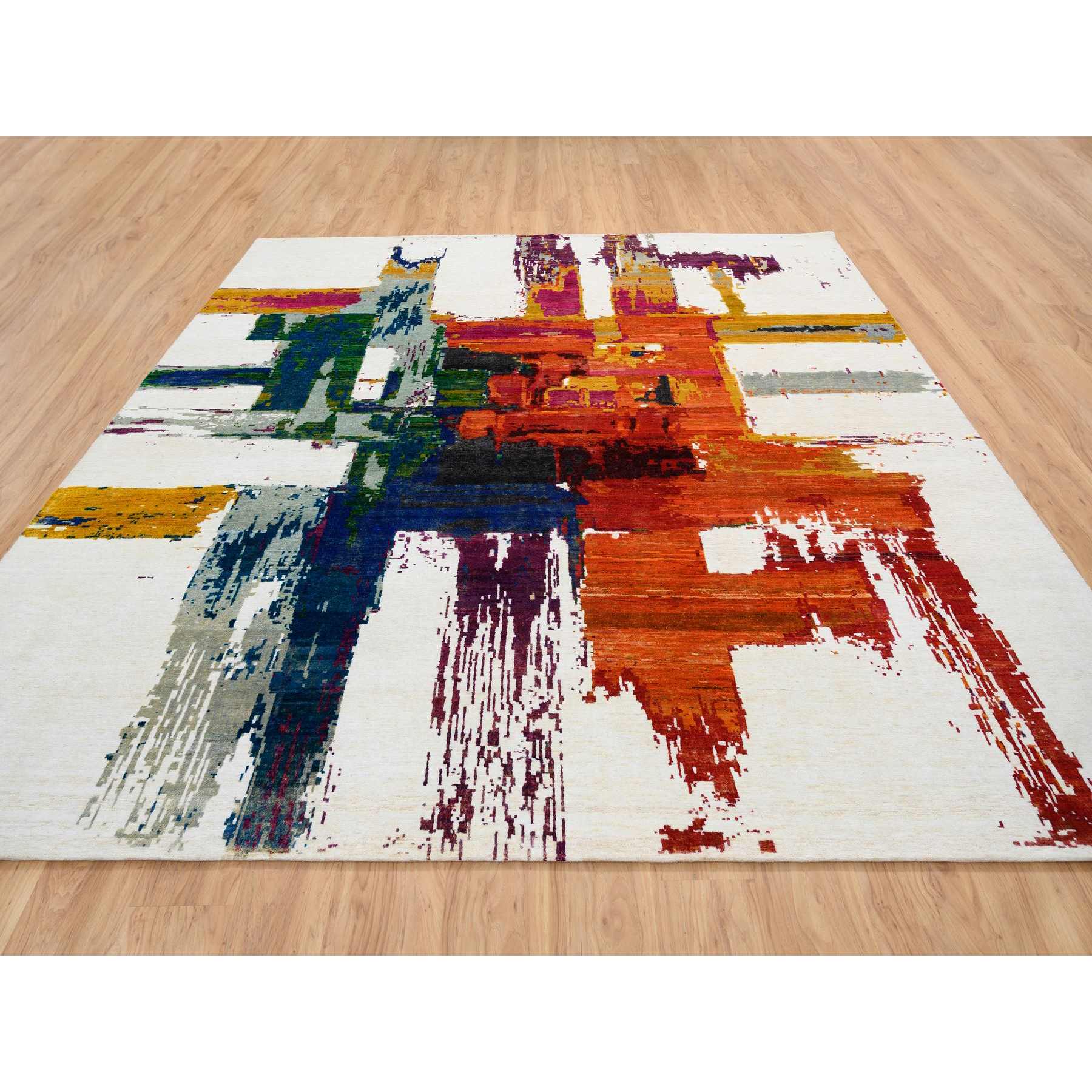 Modern-and-Contemporary-Hand-Knotted-Rug-324325
