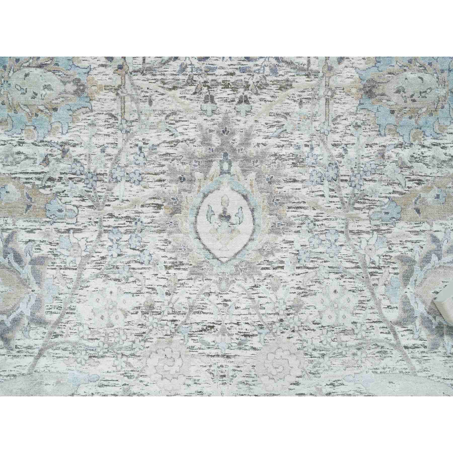 Transitional-Hand-Knotted-Rug-324485