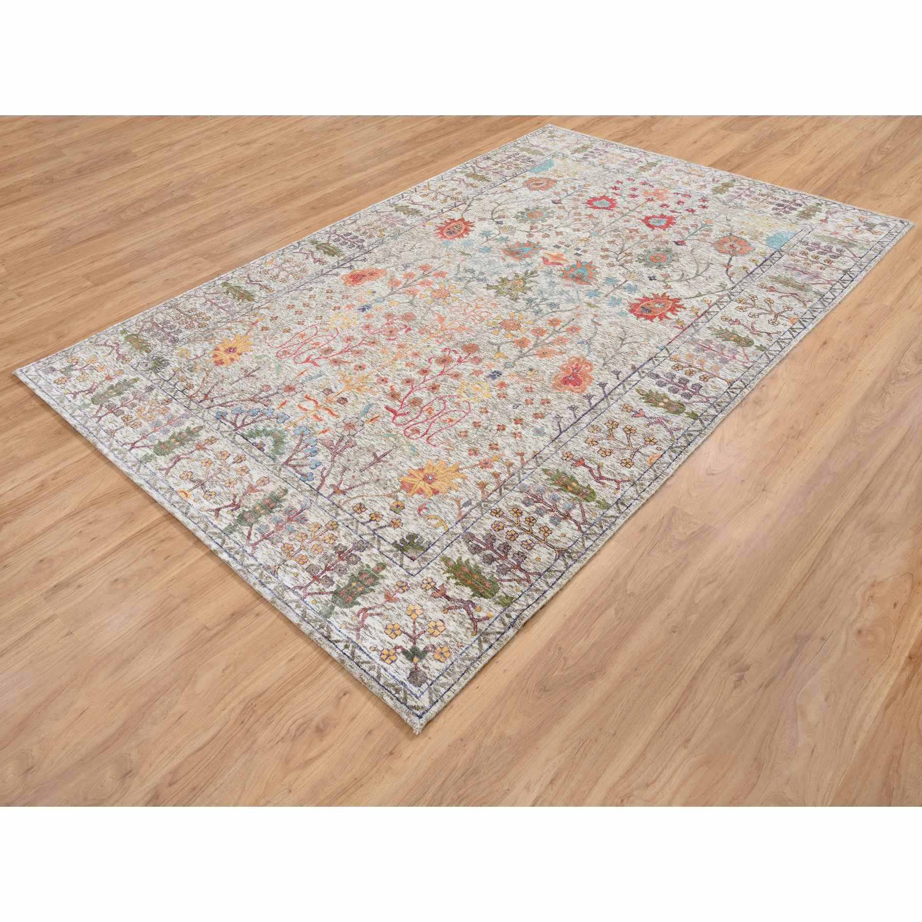 Transitional-Hand-Knotted-Rug-324500