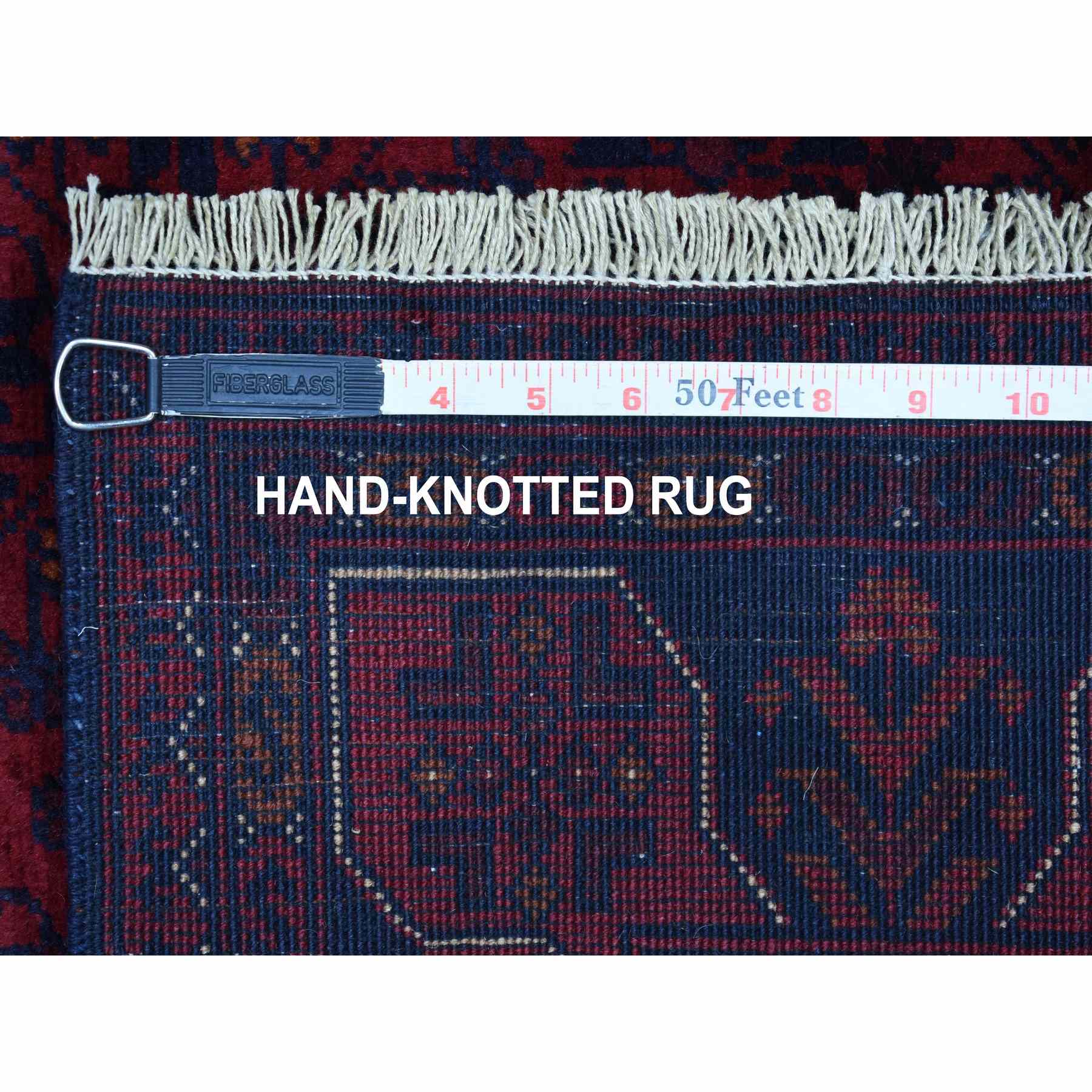 Tribal-Geometric-Hand-Knotted-Rug-340445