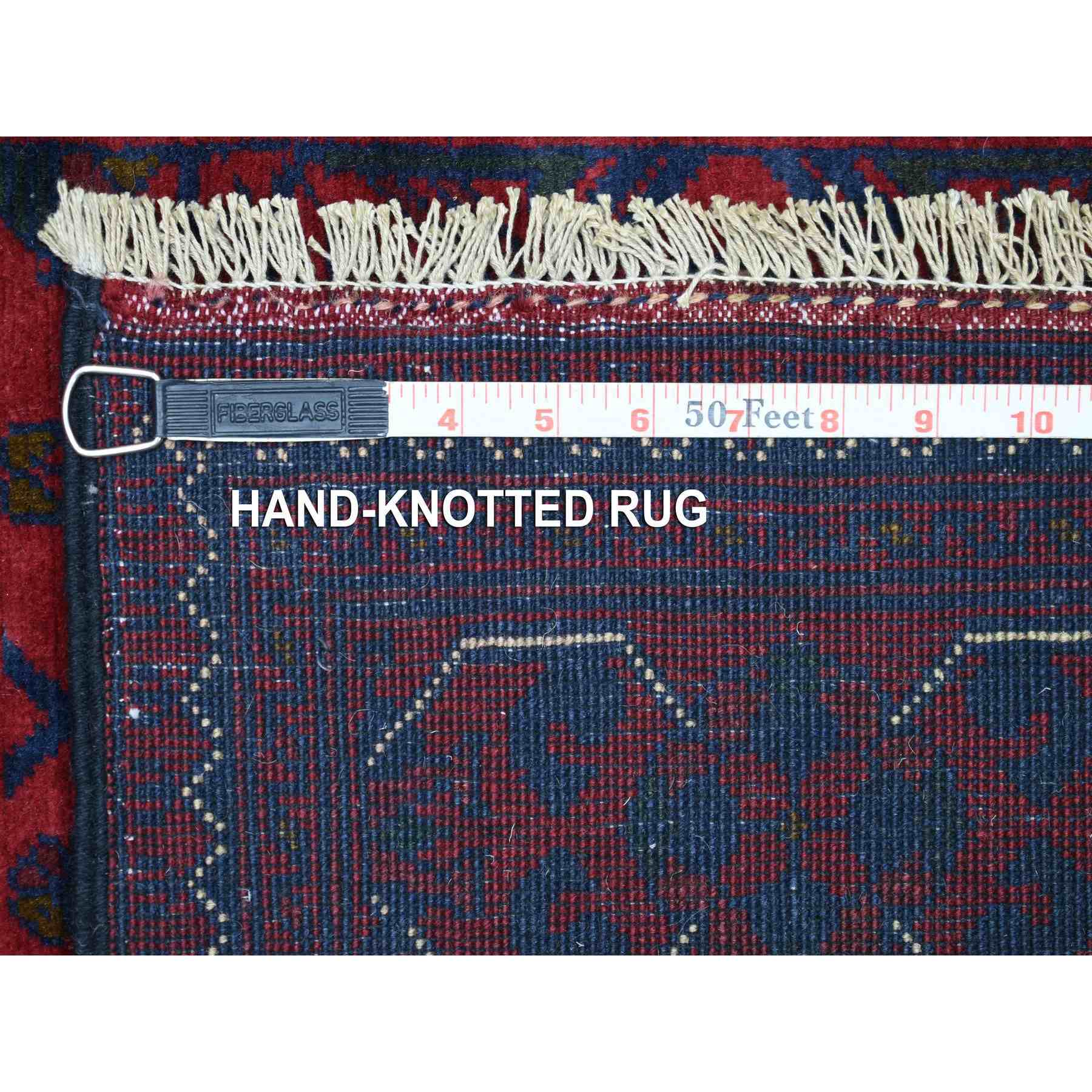 Tribal-Geometric-Hand-Knotted-Rug-357700