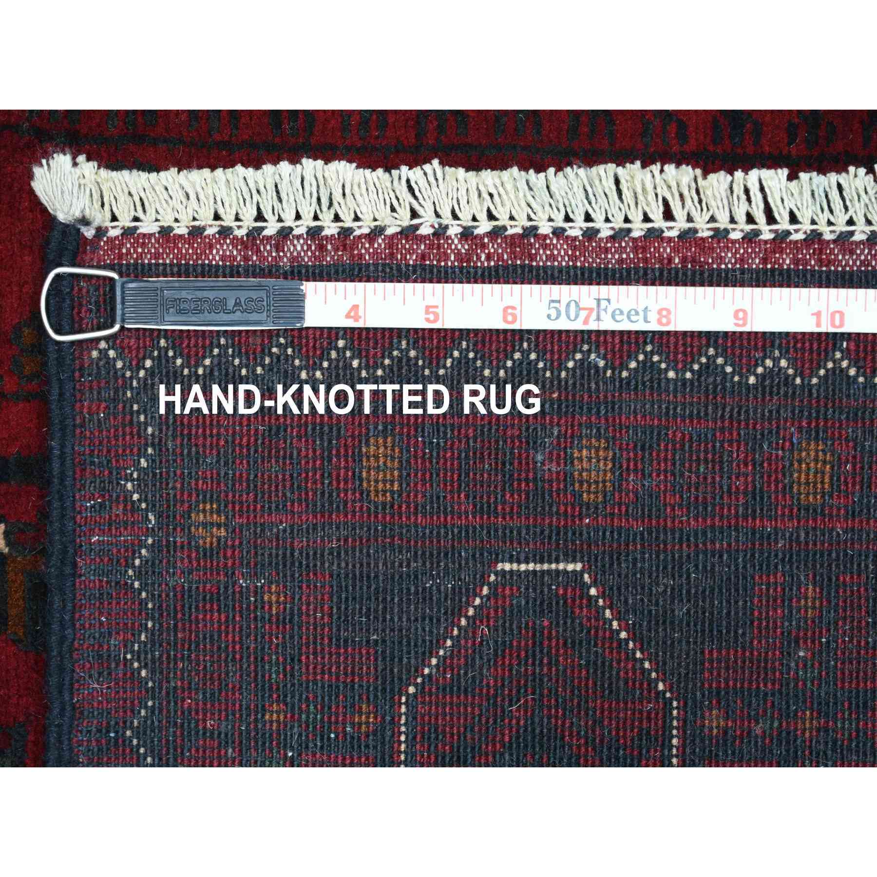 Tribal-Geometric-Hand-Knotted-Rug-357705