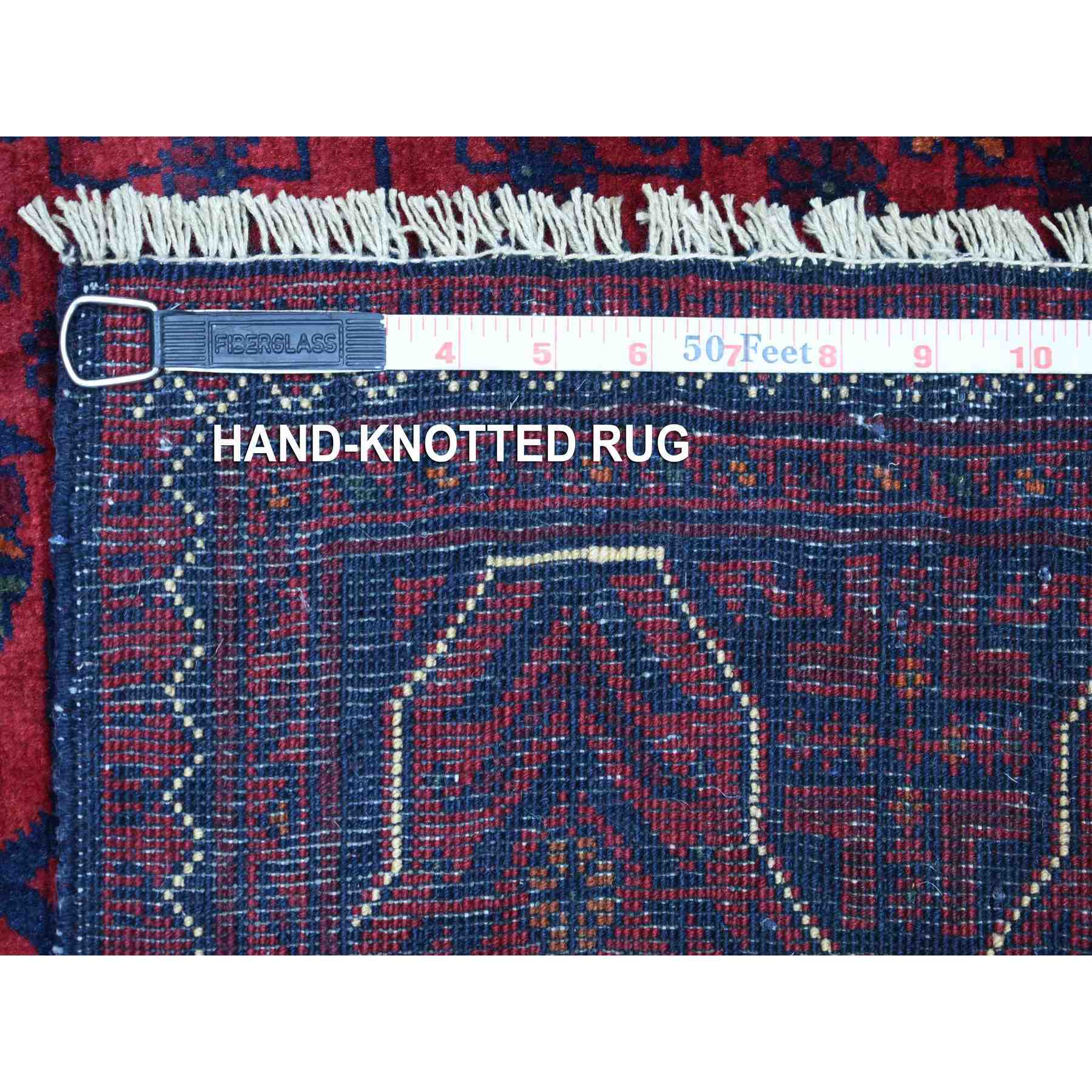 Tribal-Geometric-Hand-Knotted-Rug-358480