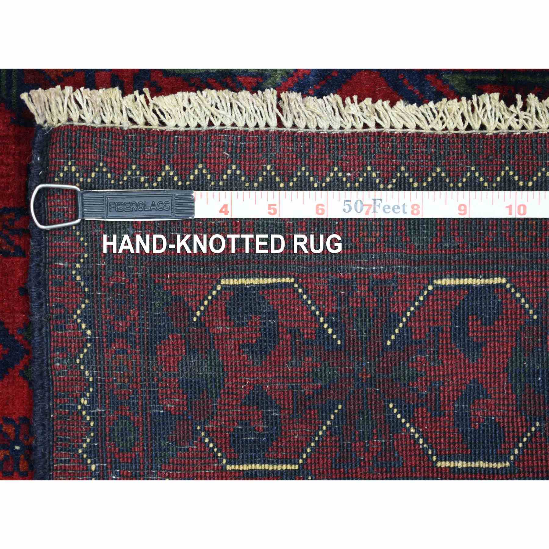 Tribal-Geometric-Hand-Knotted-Rug-358900