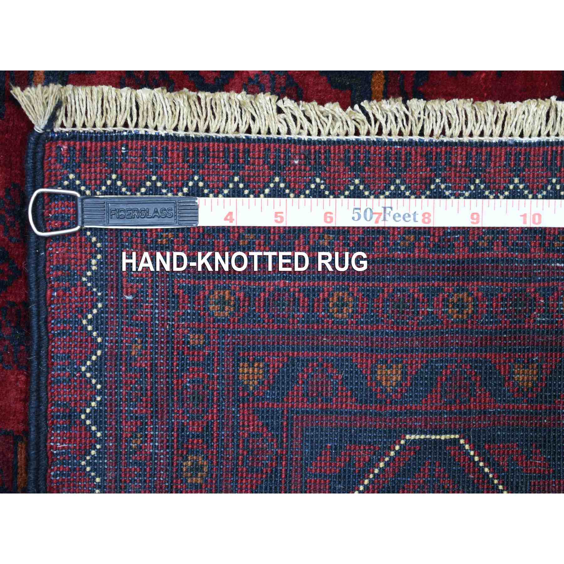 Tribal-Geometric-Hand-Knotted-Rug-358920