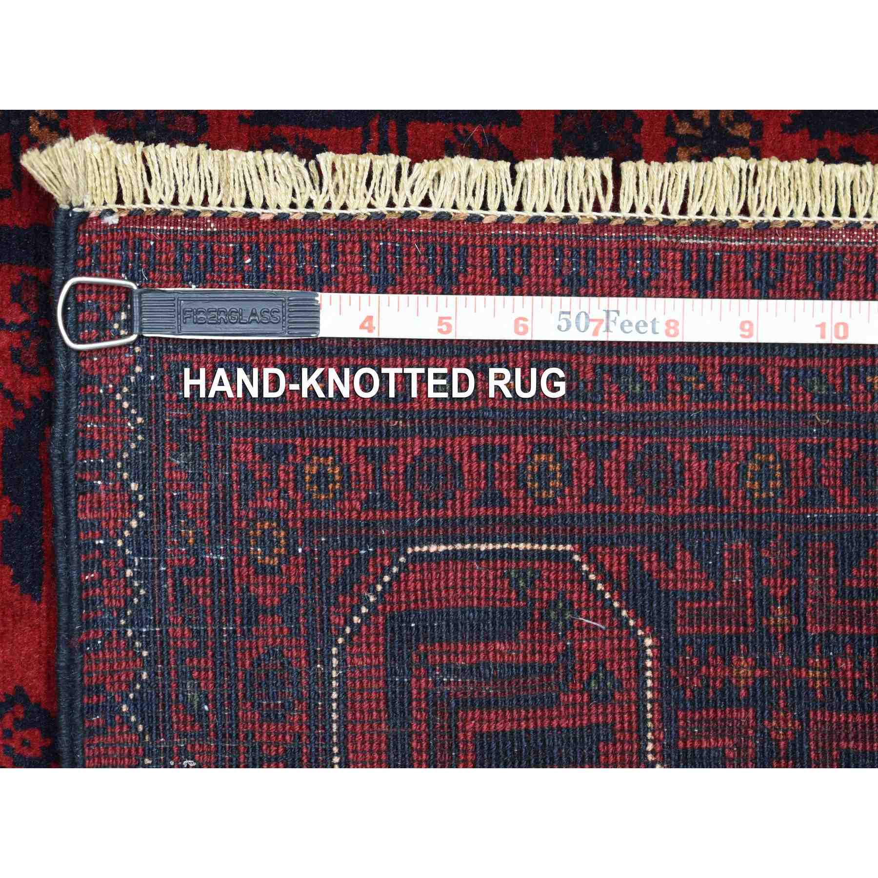 Tribal-Geometric-Hand-Knotted-Rug-358990
