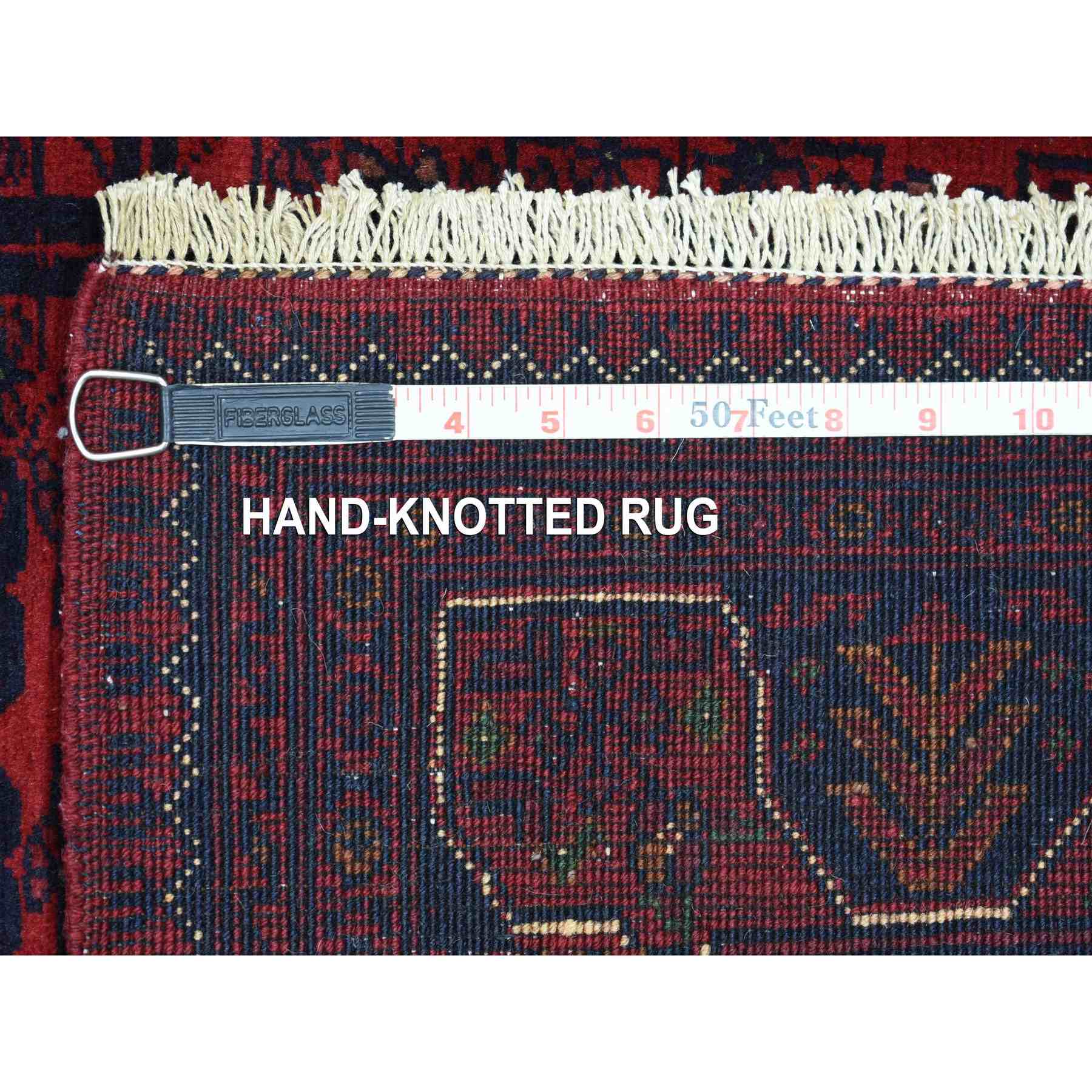 Tribal-Geometric-Hand-Knotted-Rug-358995