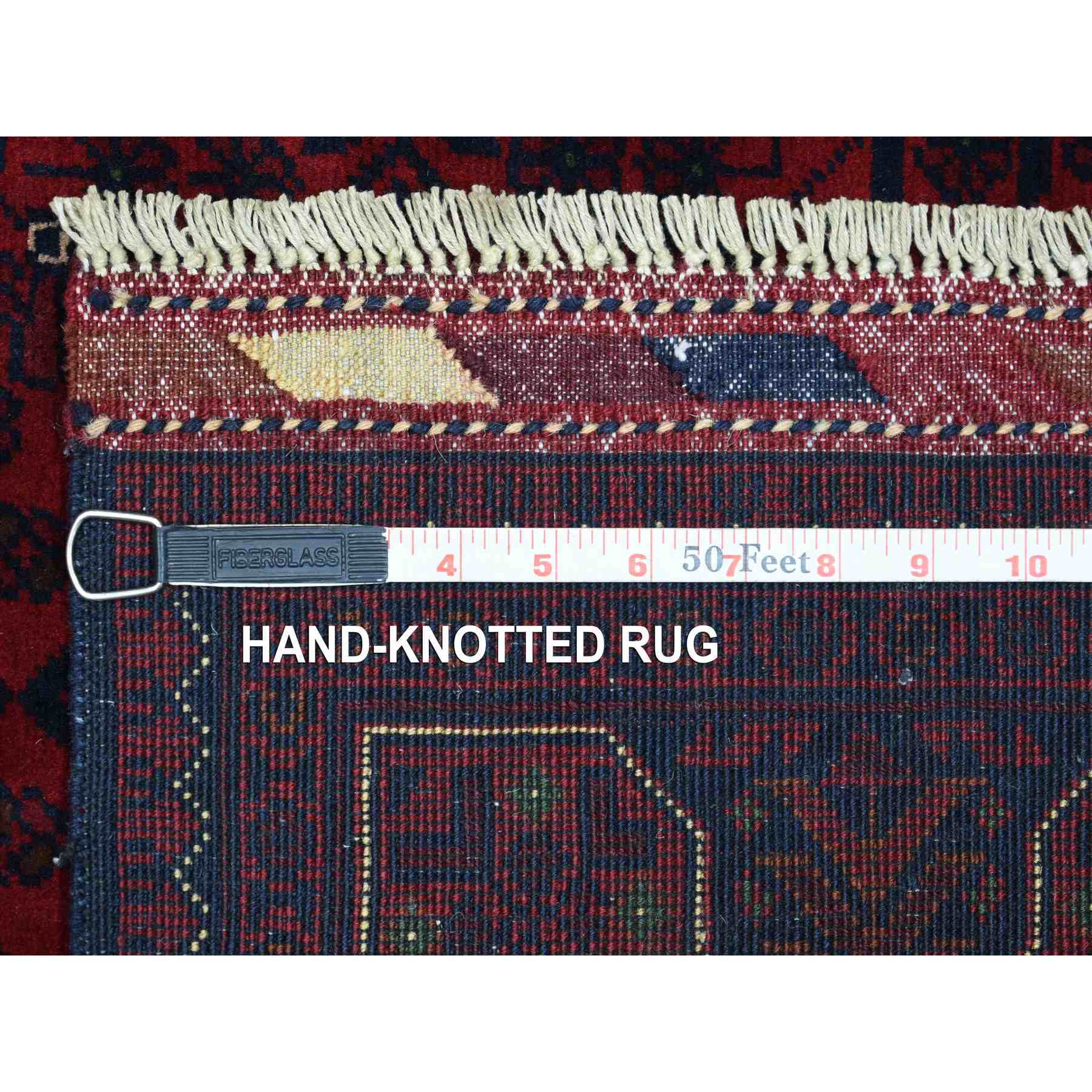 Tribal-Geometric-Hand-Knotted-Rug-359005