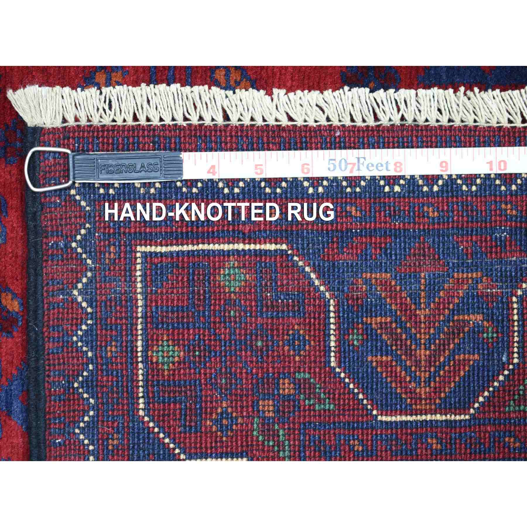 Tribal-Geometric-Hand-Knotted-Rug-359075