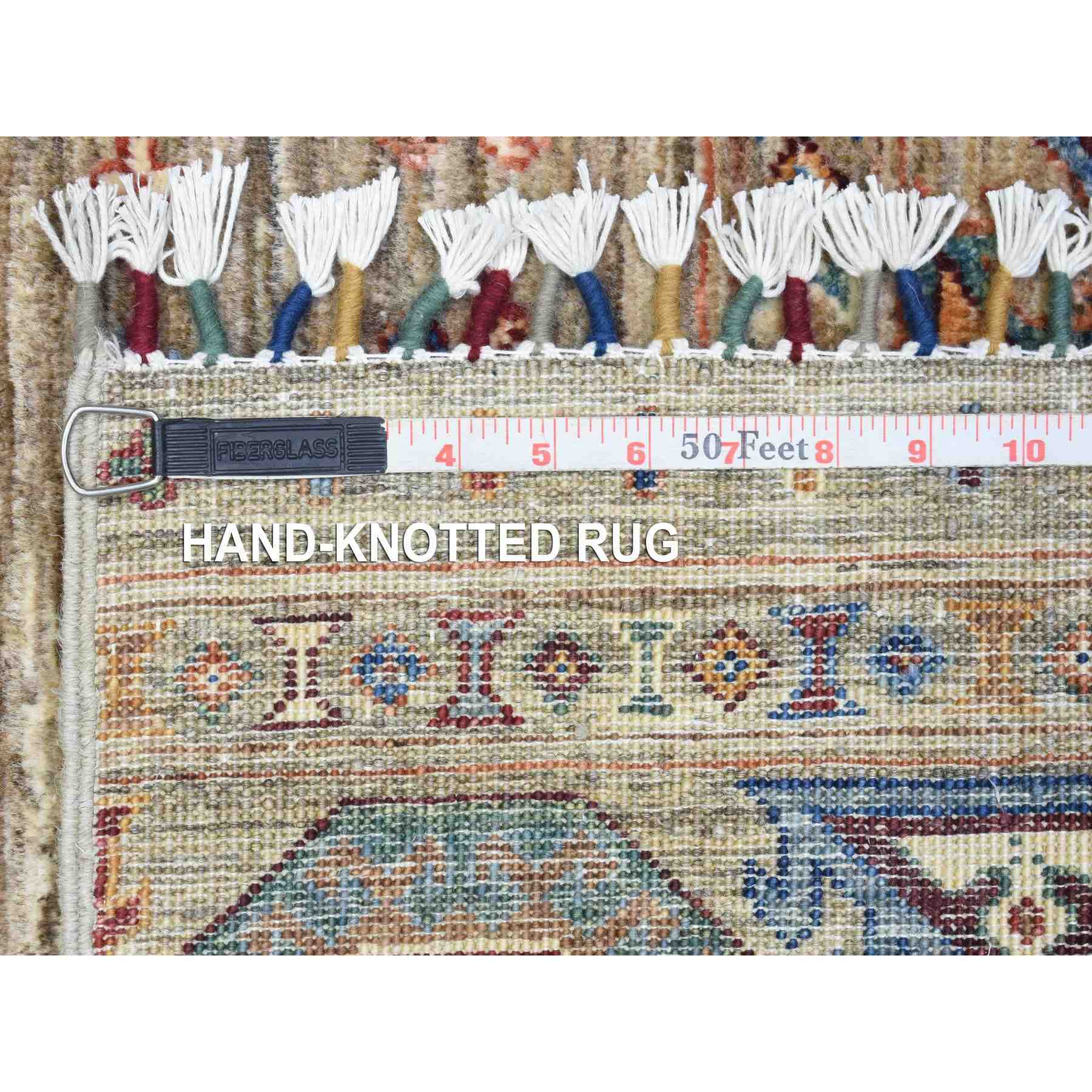 Kazak-Hand-Knotted-Rug-364020