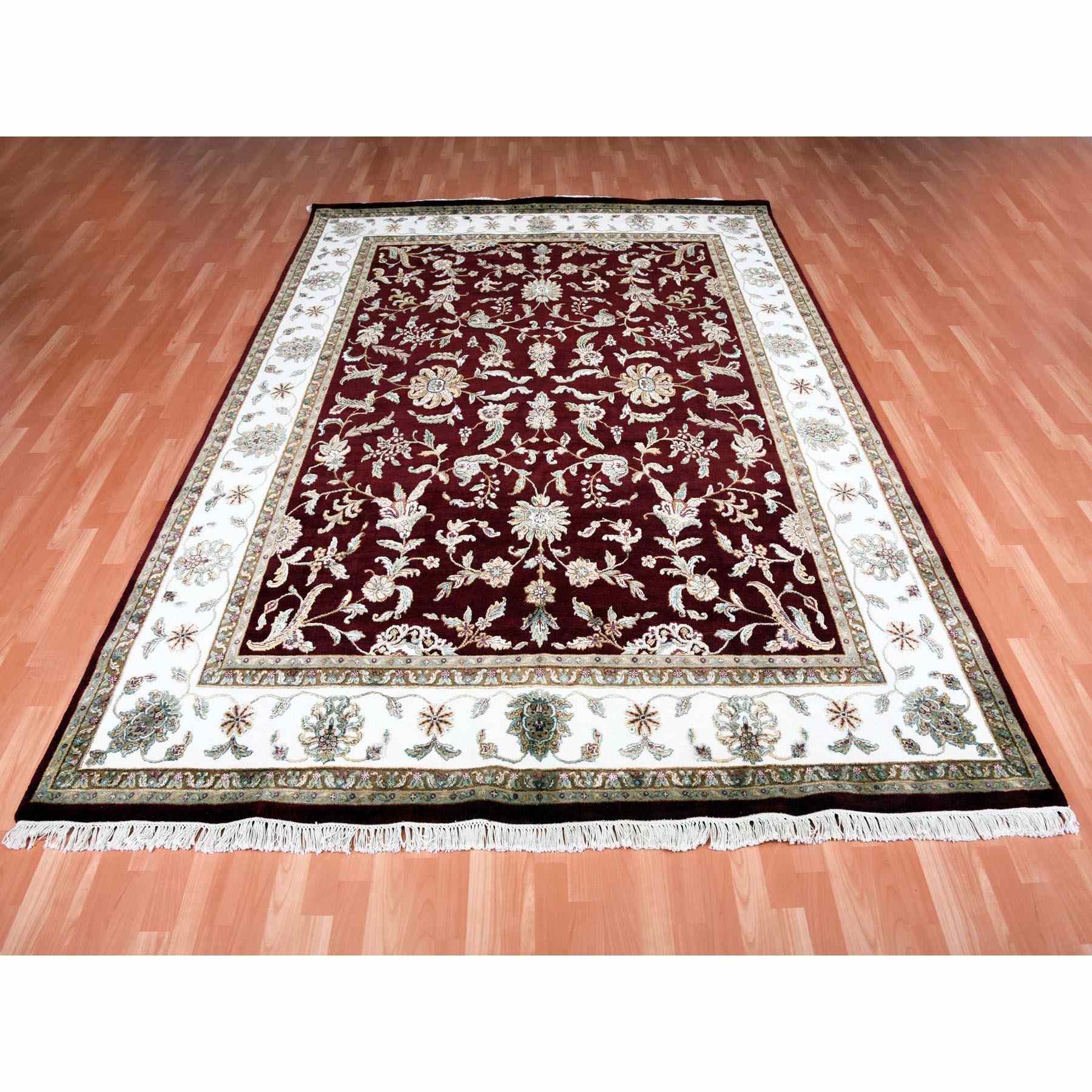 Rajasthan-Hand-Knotted-Rug-375350