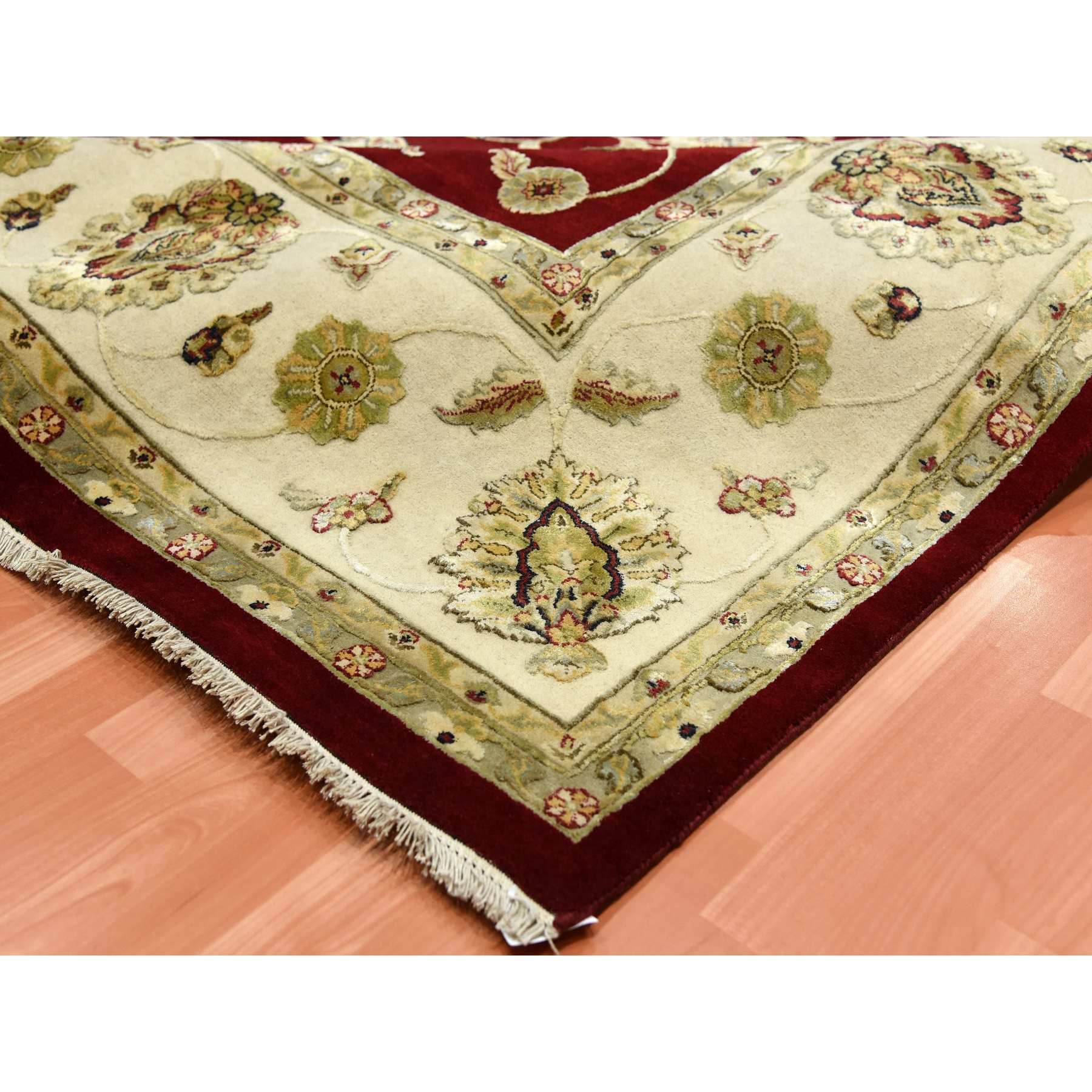 Rajasthan-Hand-Knotted-Rug-376340