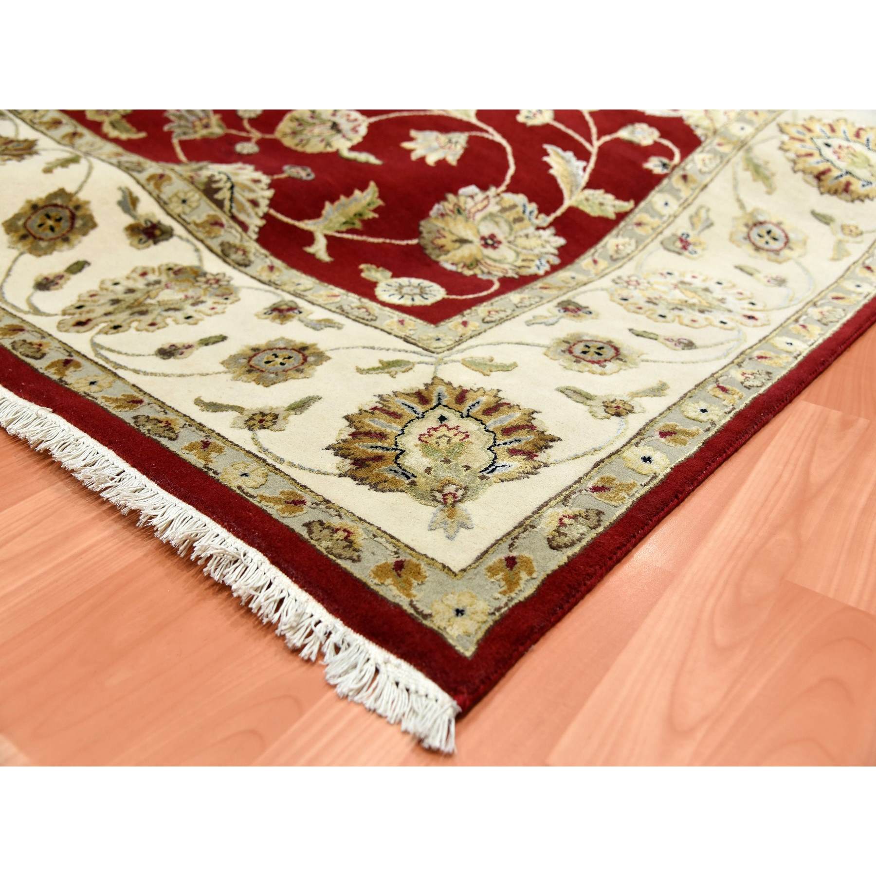 Rajasthan-Hand-Knotted-Rug-376350
