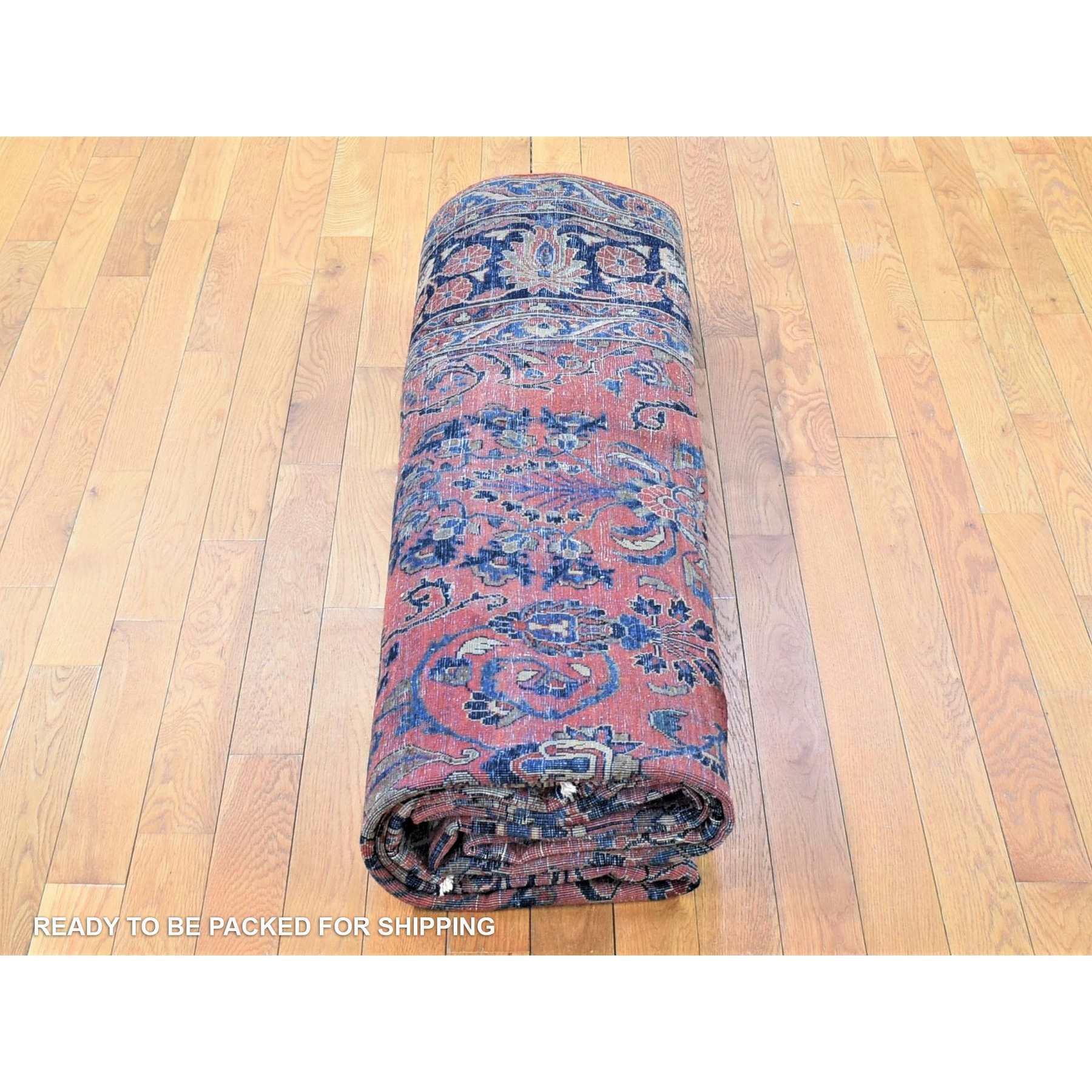 Antique-Hand-Knotted-Rug-401090