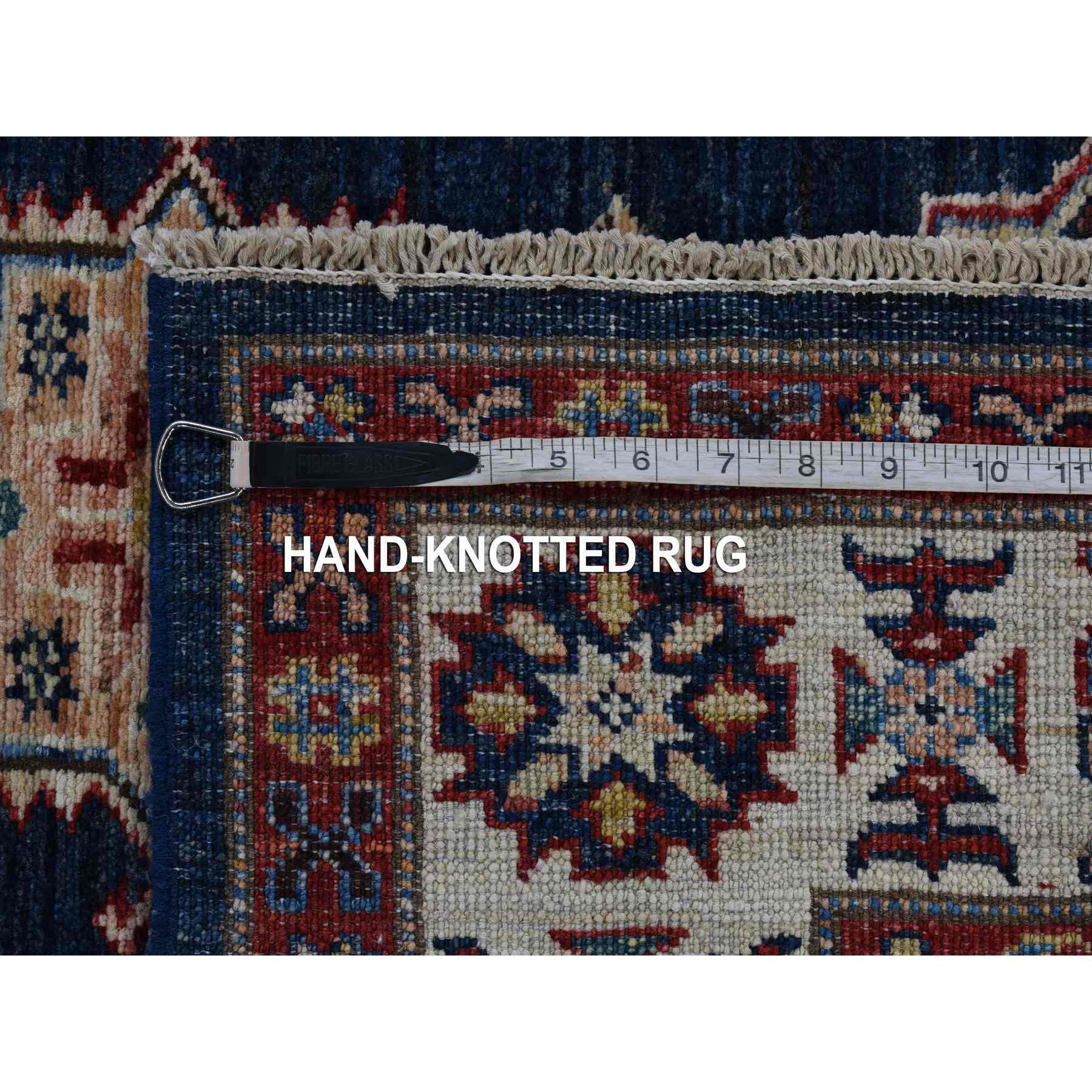 Kazak-Hand-Knotted-Rug-401395