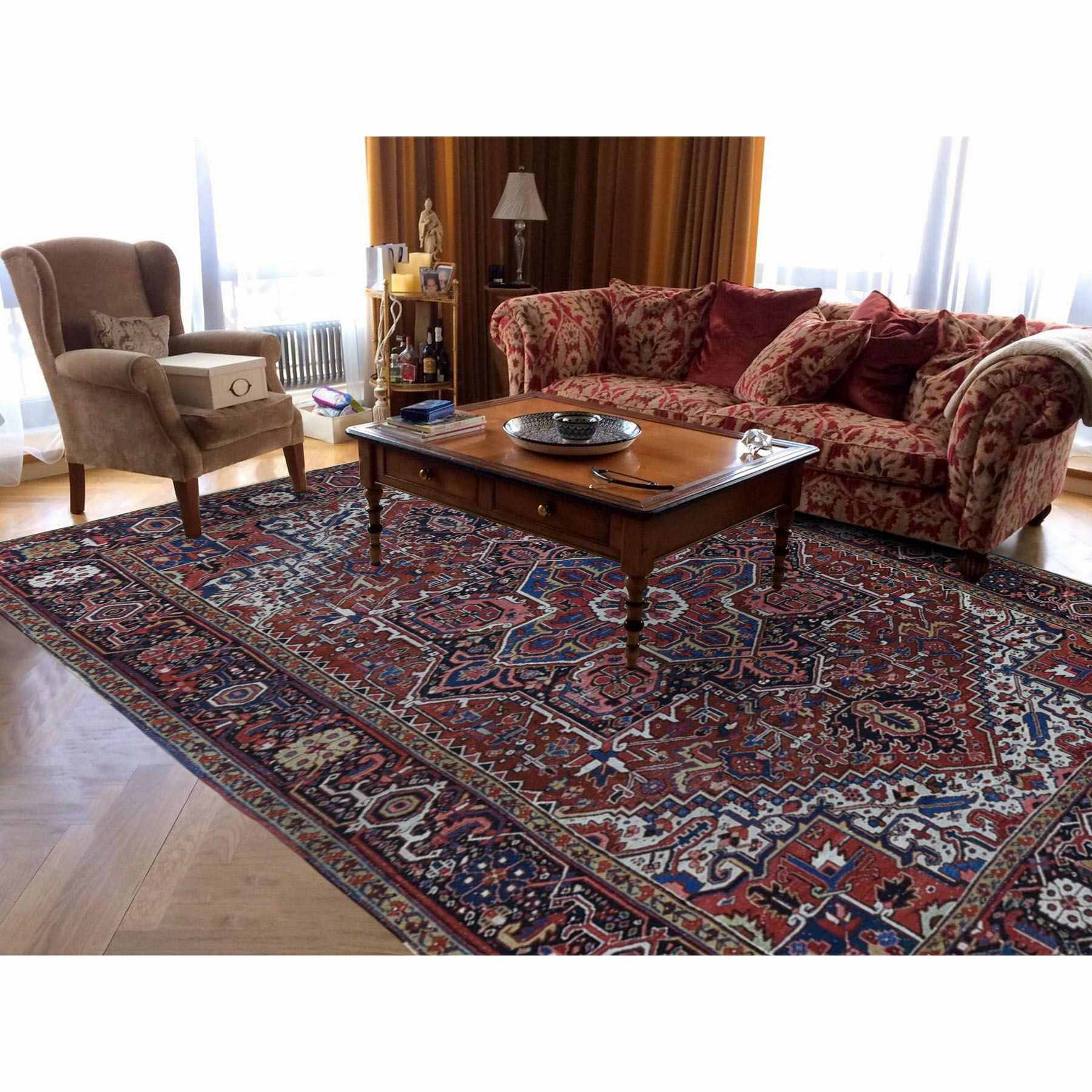 Antique-Hand-Knotted-Rug-402595