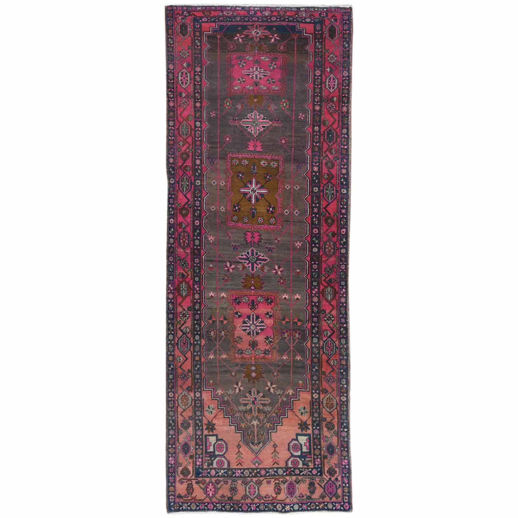 Overdyed-Vintage-Hand-Knotted-Rug-405200