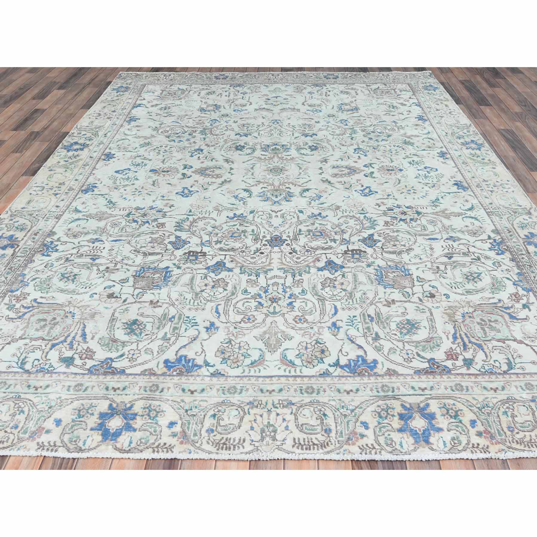 Overdyed-Vintage-Hand-Knotted-Rug-405580