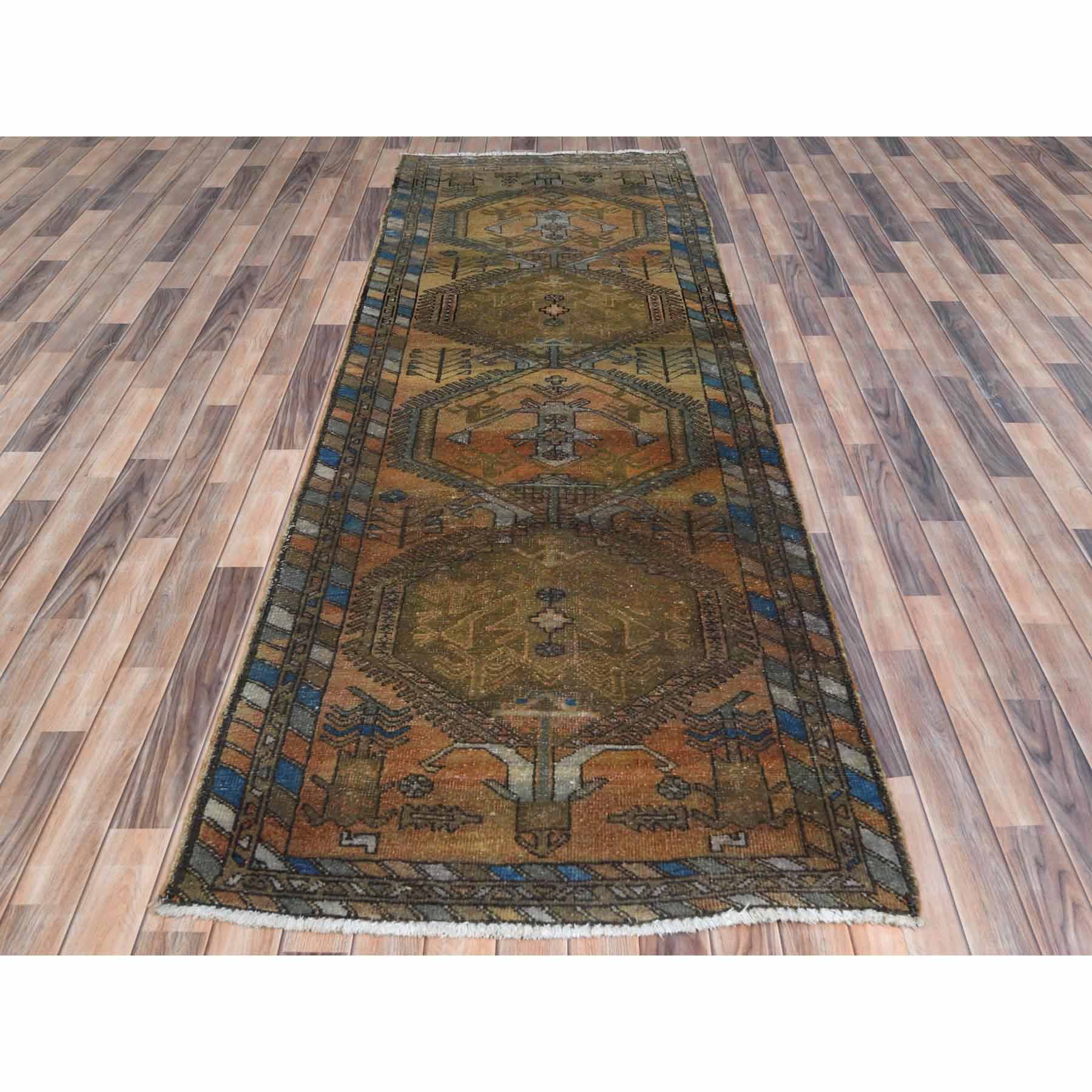 Overdyed-Vintage-Hand-Knotted-Rug-405735