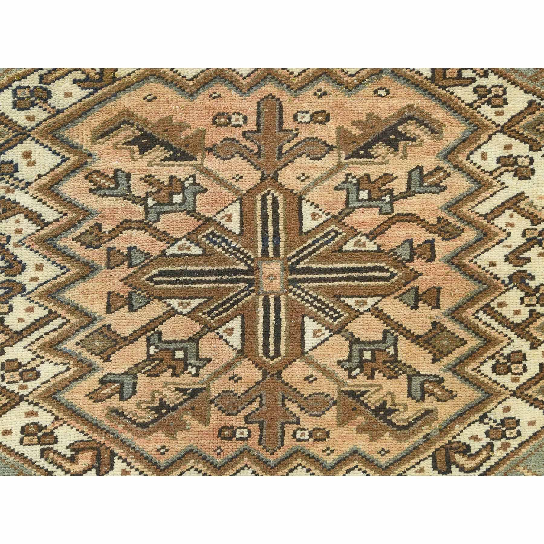 Overdyed-Vintage-Hand-Knotted-Rug-410365