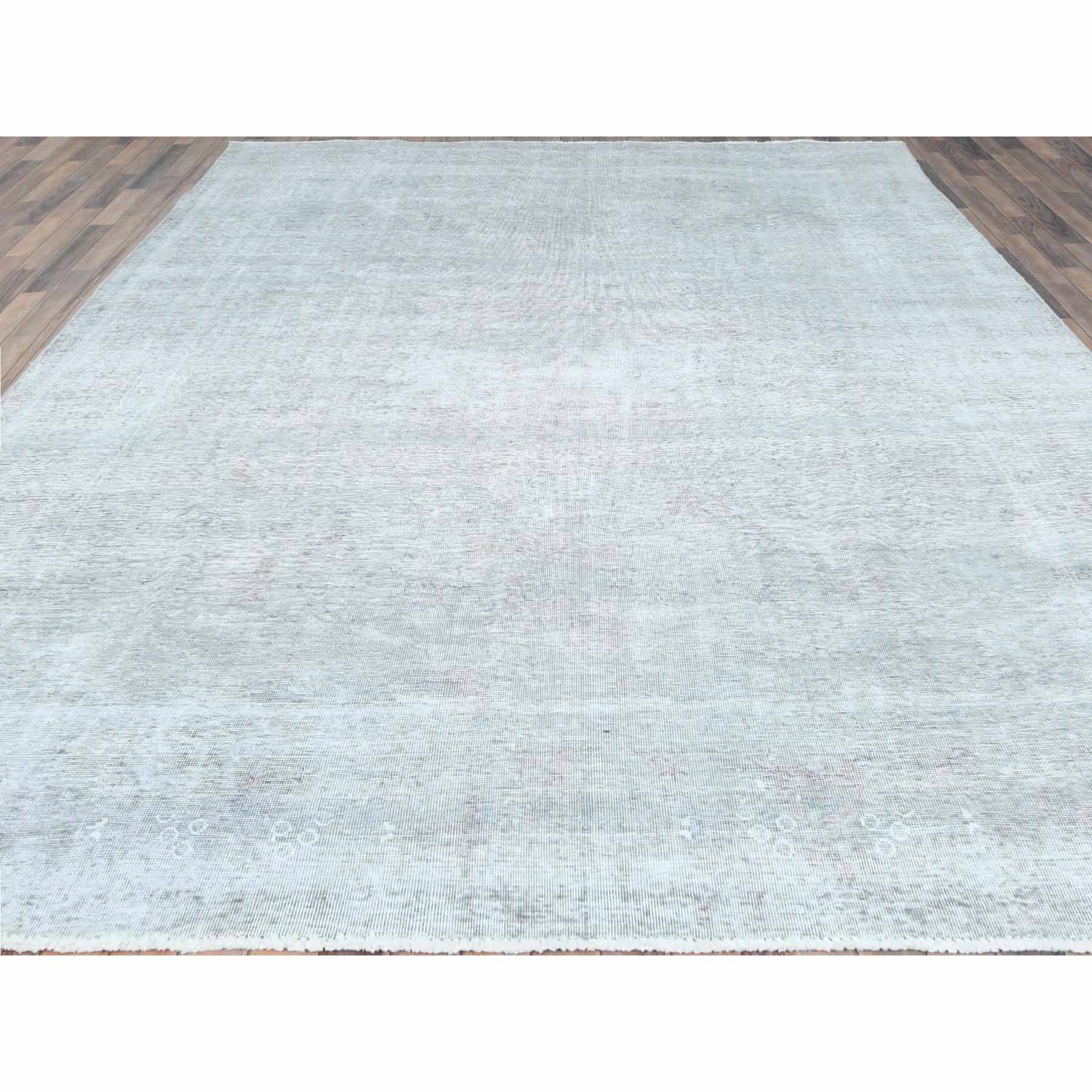 Overdyed-Vintage-Hand-Knotted-Rug-410475