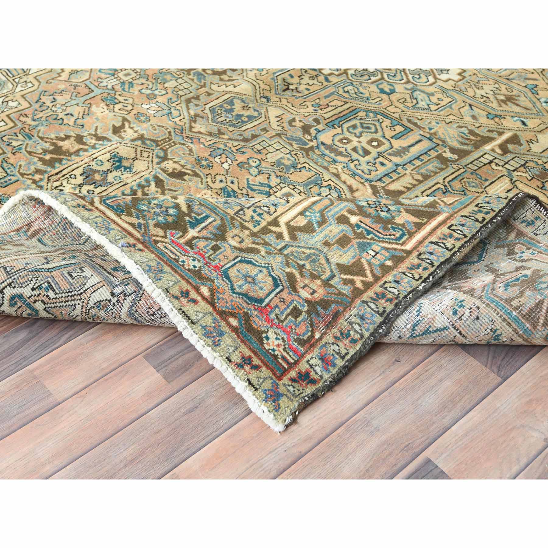 Overdyed-Vintage-Hand-Knotted-Rug-411800