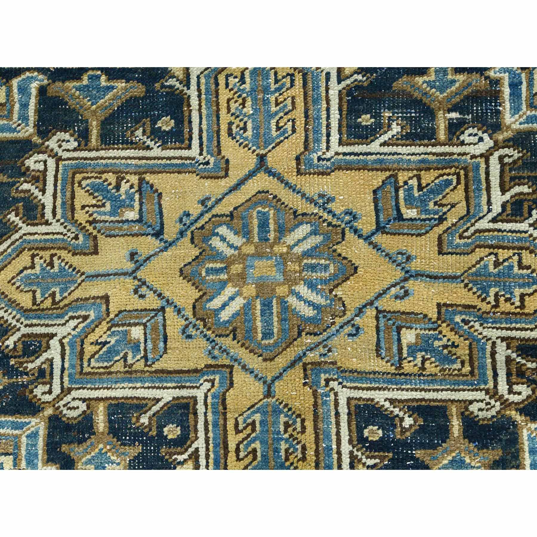 Overdyed-Vintage-Hand-Knotted-Rug-411810