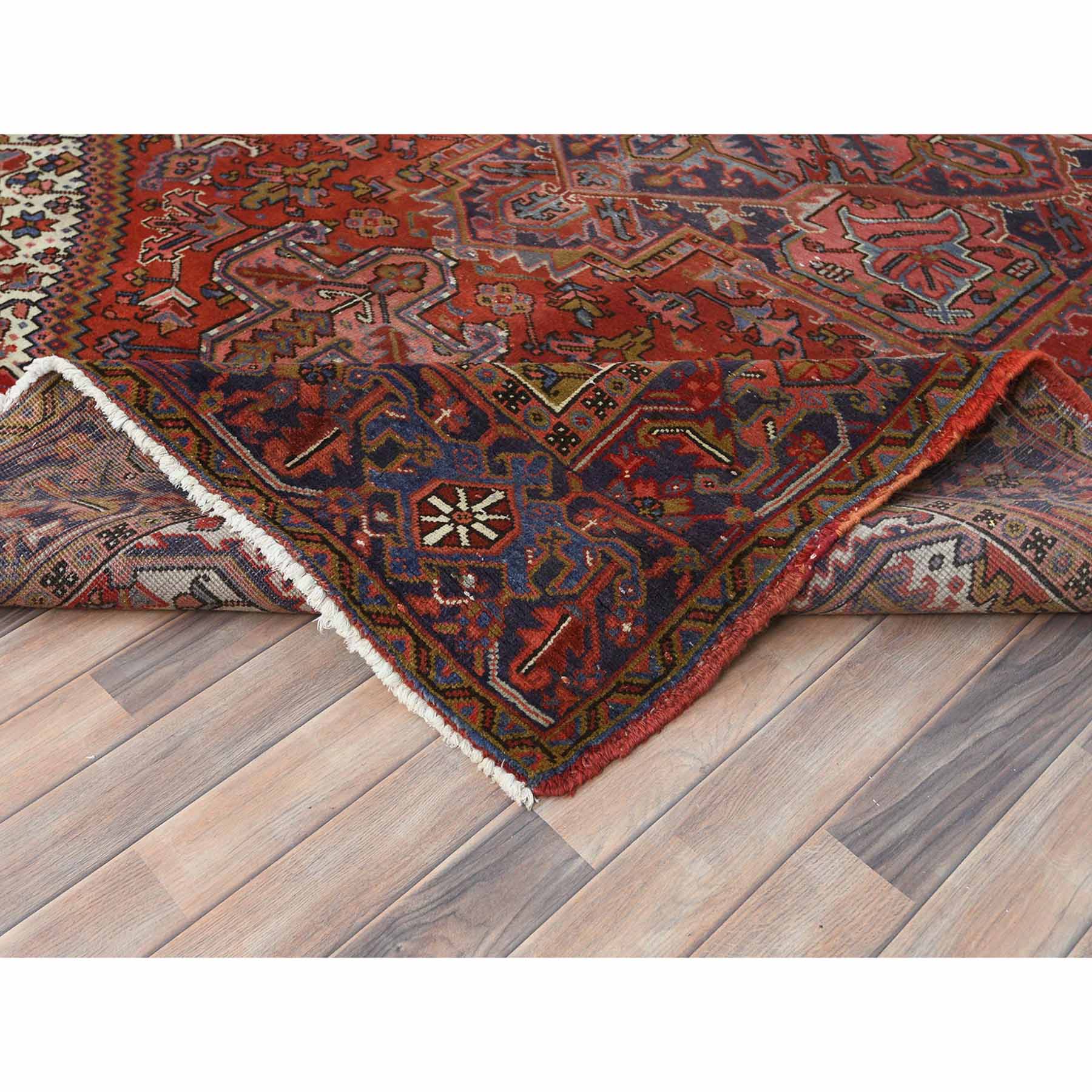 Overdyed-Vintage-Hand-Knotted-Rug-411825