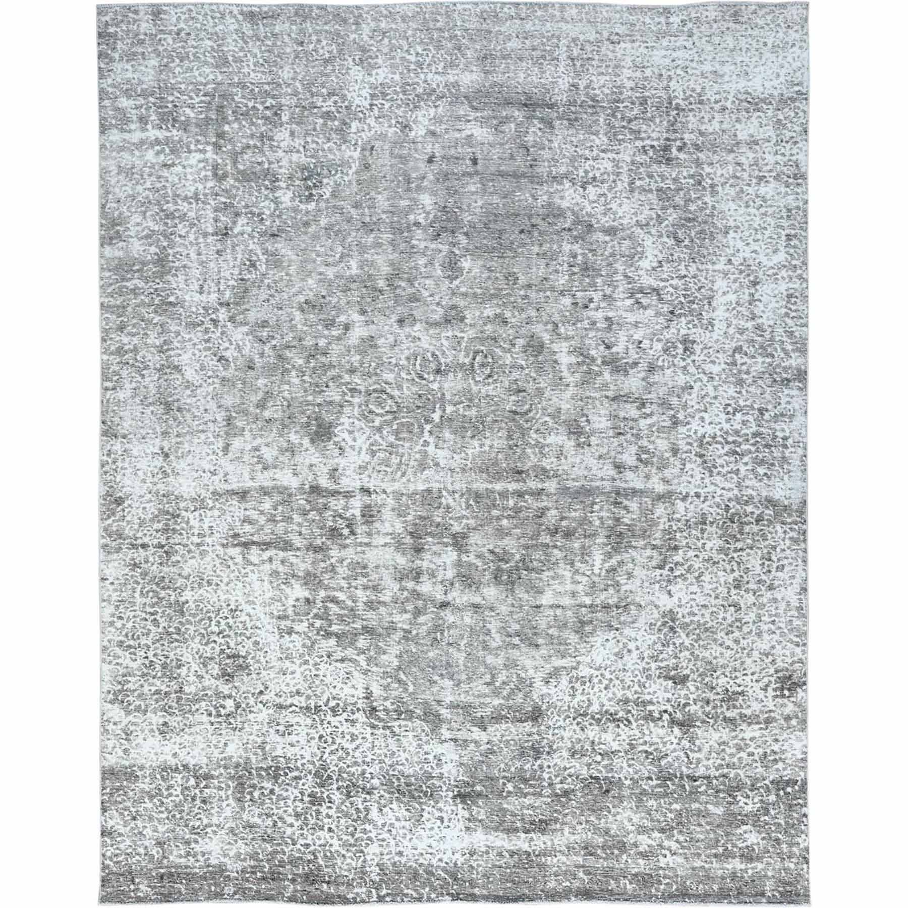 Overdyed-Vintage-Hand-Knotted-Rug-412720