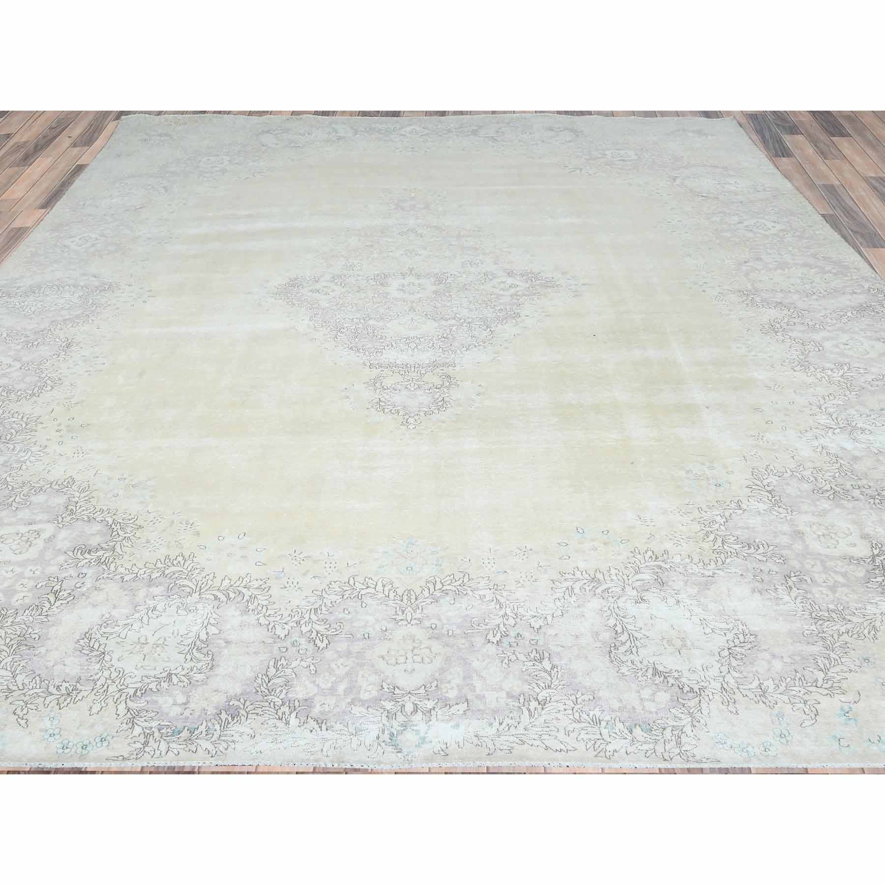Overdyed-Vintage-Hand-Knotted-Rug-412735