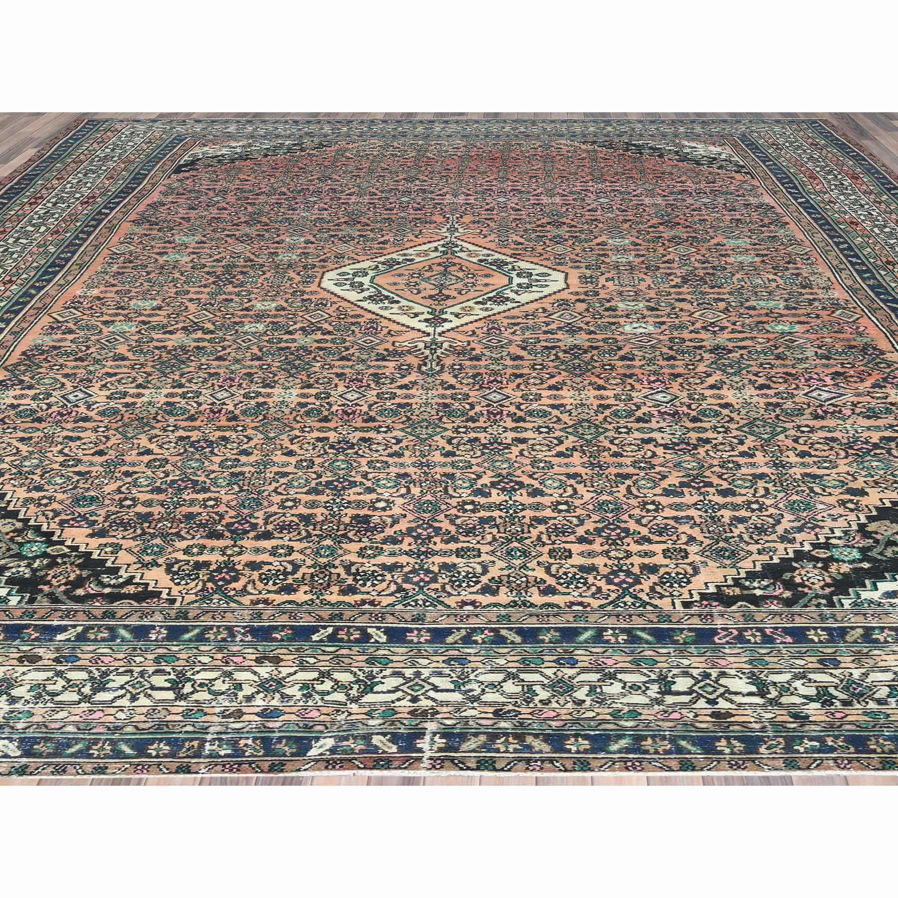 Overdyed-Vintage-Hand-Knotted-Rug-412740