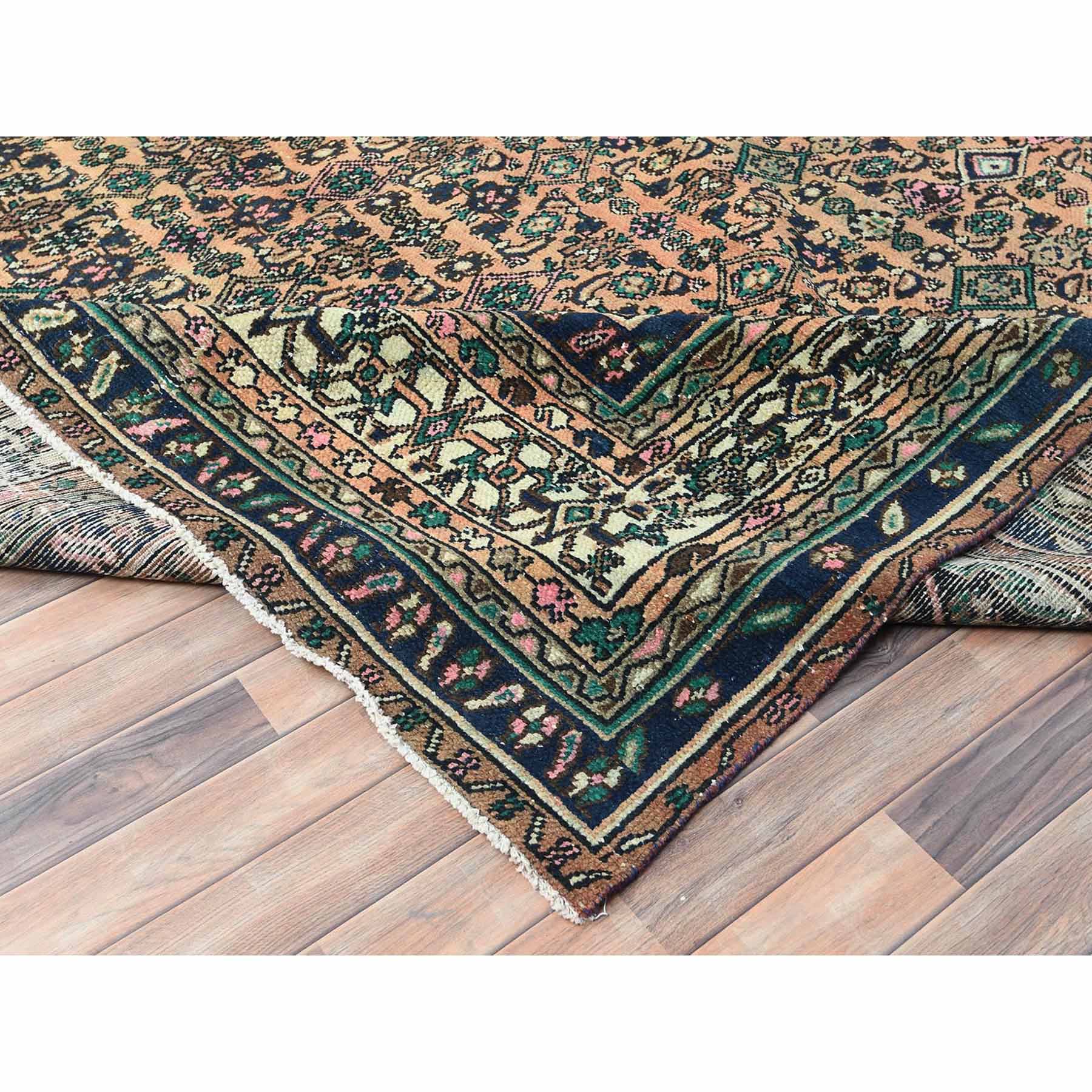 Overdyed-Vintage-Hand-Knotted-Rug-412740