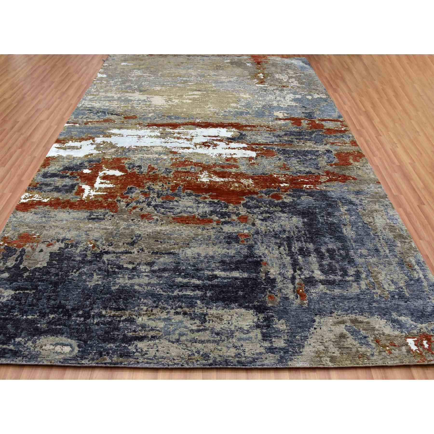Modern-and-Contemporary-Hand-Knotted-Rug-415250